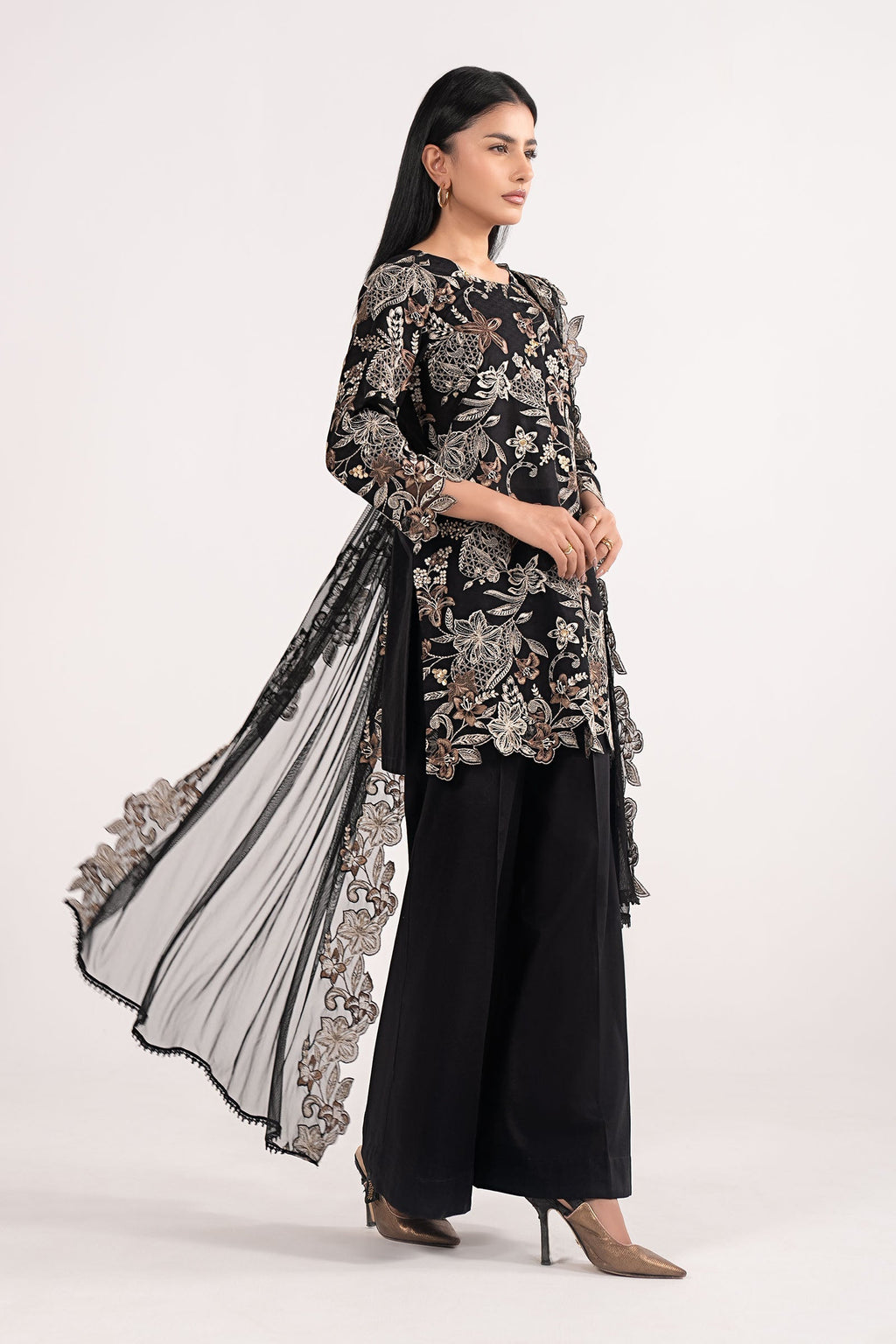 Maria B | Eid Collection 26 | 3 Piece Embroidered Dobby Lawn Suit