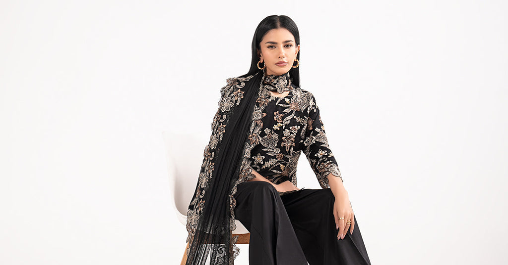Maria B | Eid Collection 26 | 3 Piece Embroidered Dobby Lawn Suit