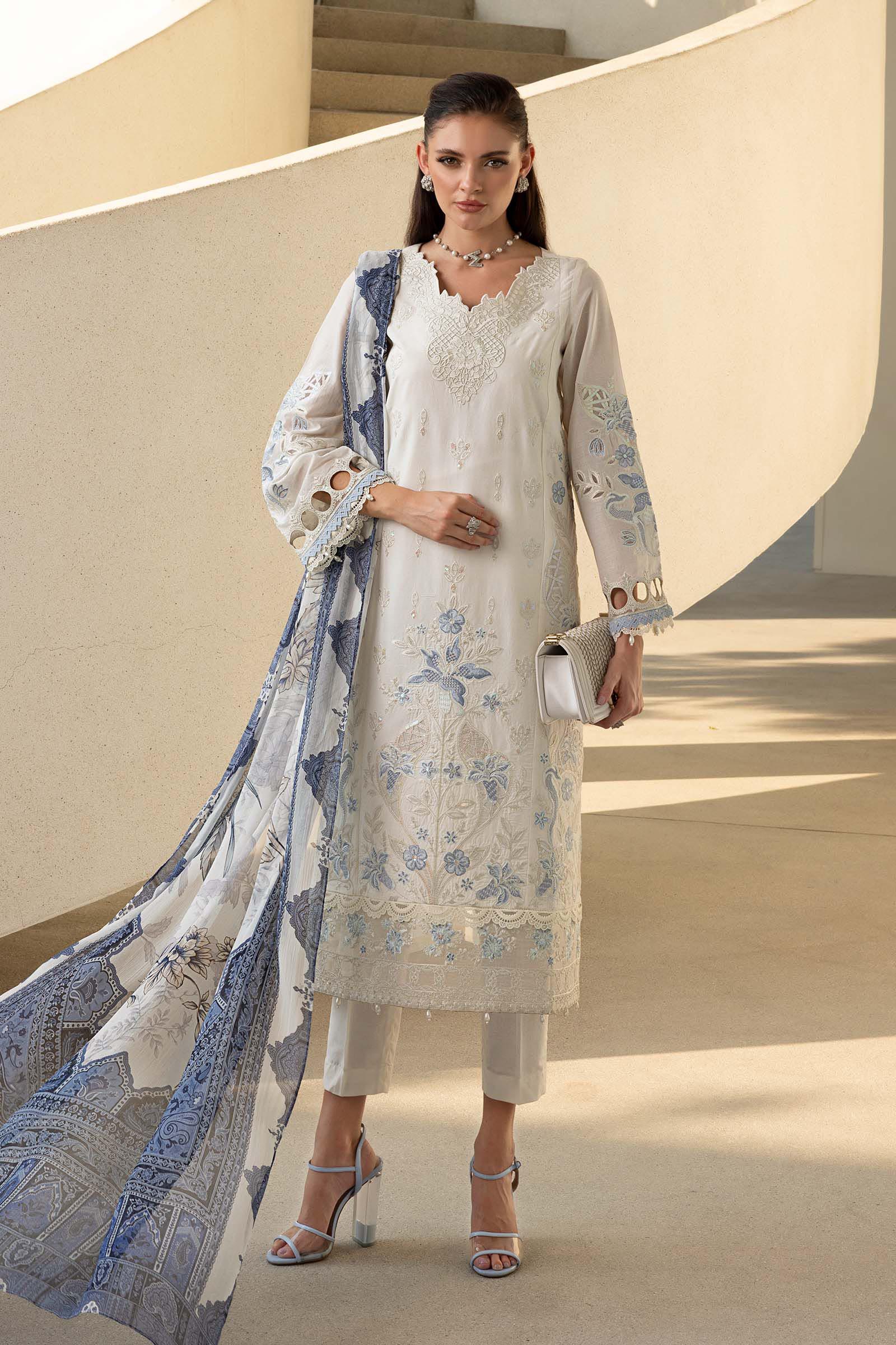 Maria B | Eid Collection 26 | 3 Piece Embroidered Lawn Suit