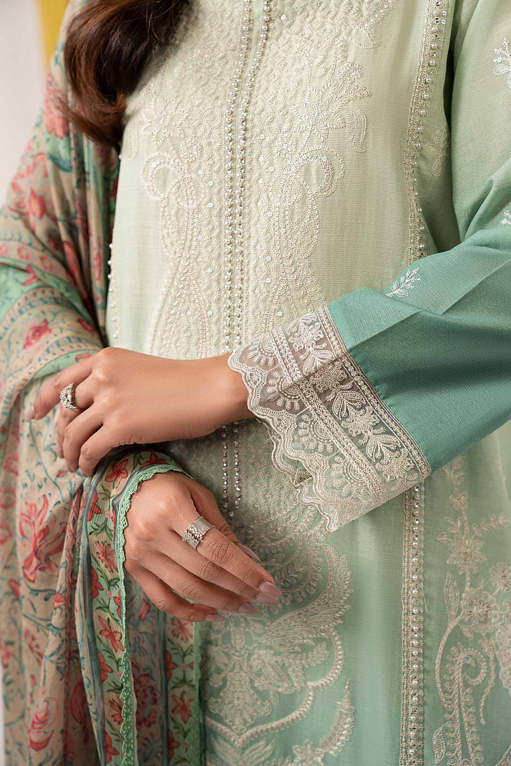 Maria B | Eid Collection 26 | 3 Piece Embroidered Dobby Lawn Suit
