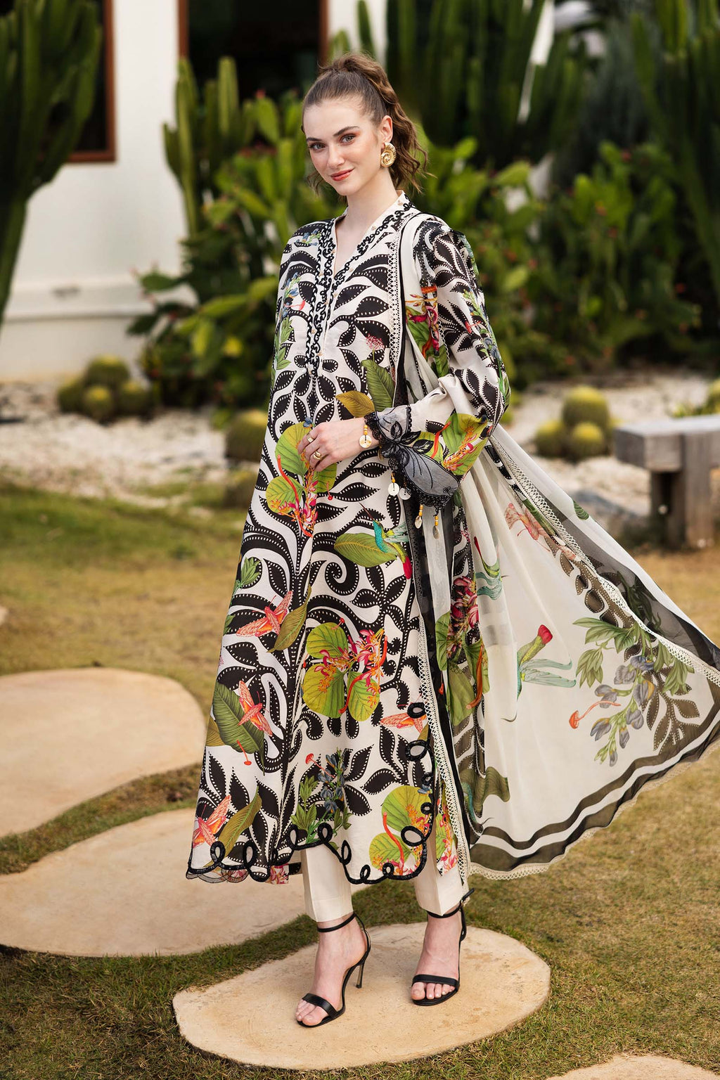 Maria B | Eid Collection 26 | 3 Piece Embroidered Lawn Suit