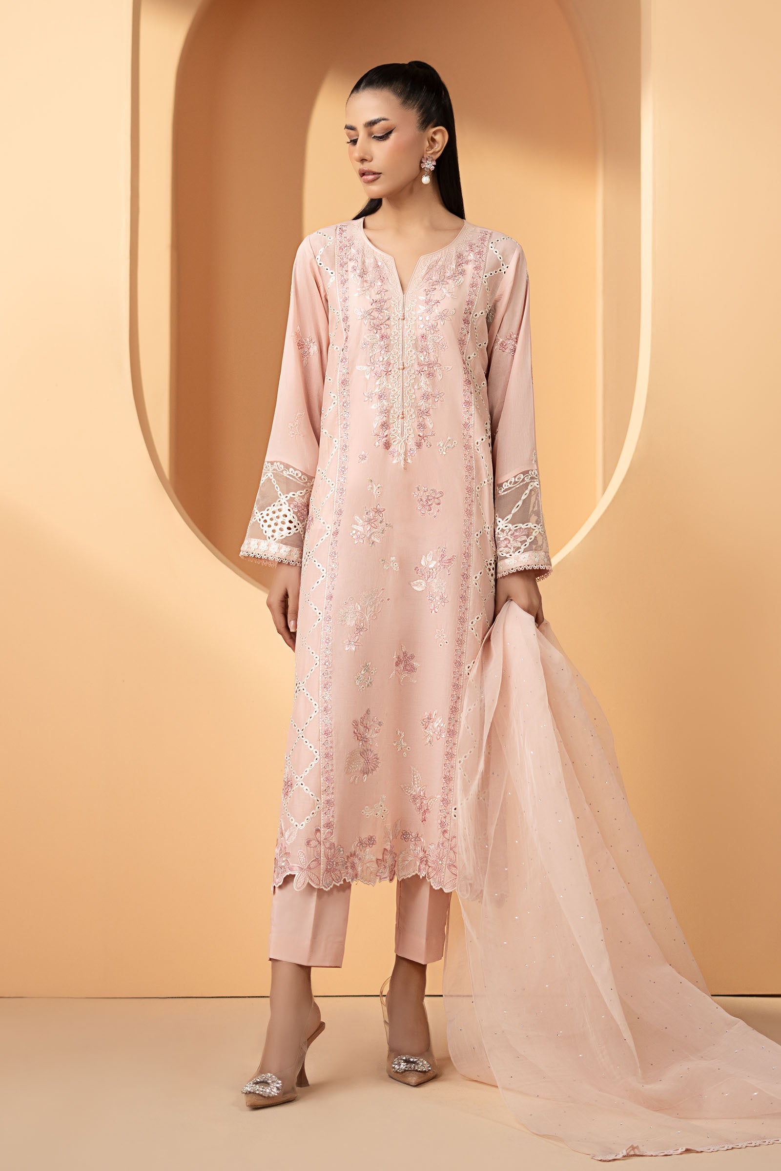 Maria B | Eid Collection 26 | 3 Piece Embroidered Lawn Suit
