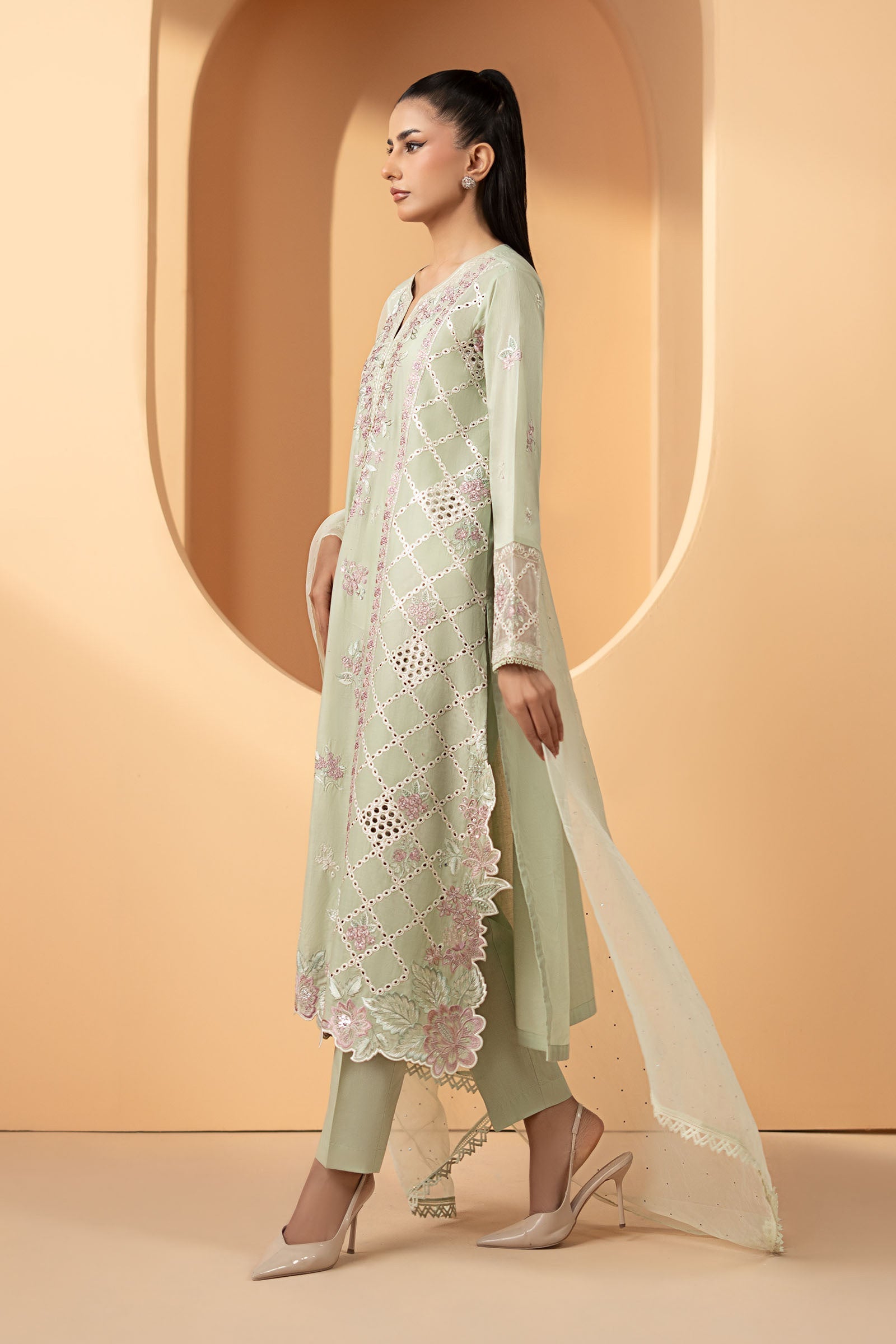 Maria B | Eid Collection 26 | 3 Piece Embroidered Lawn Suit