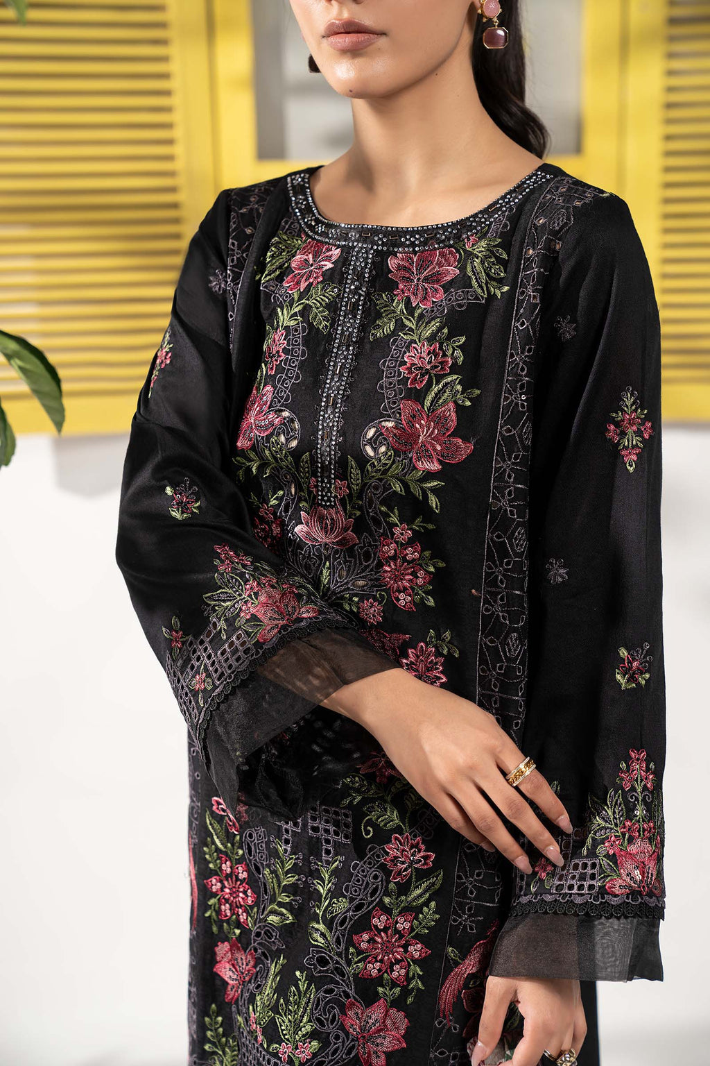 Maria B | Eid Collection 26 | 3 Piece Embroidered Dobby Lawn Suit