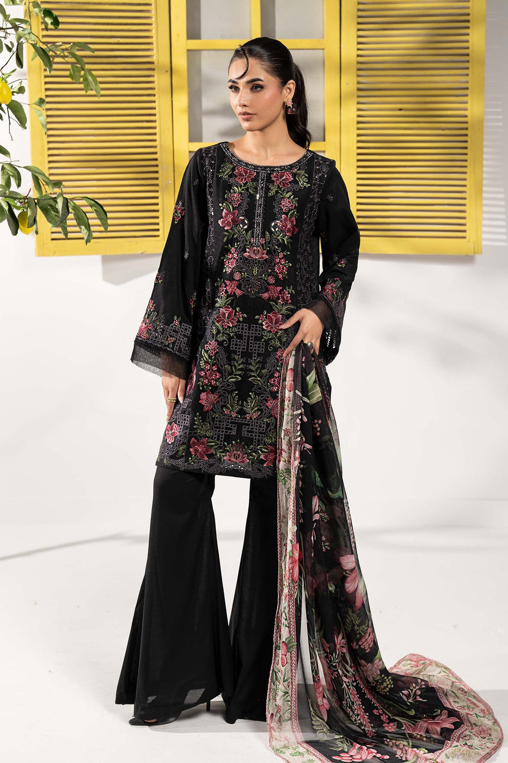 Maria B | Eid Collection 26 | 3 Piece Embroidered Dobby Lawn Suit