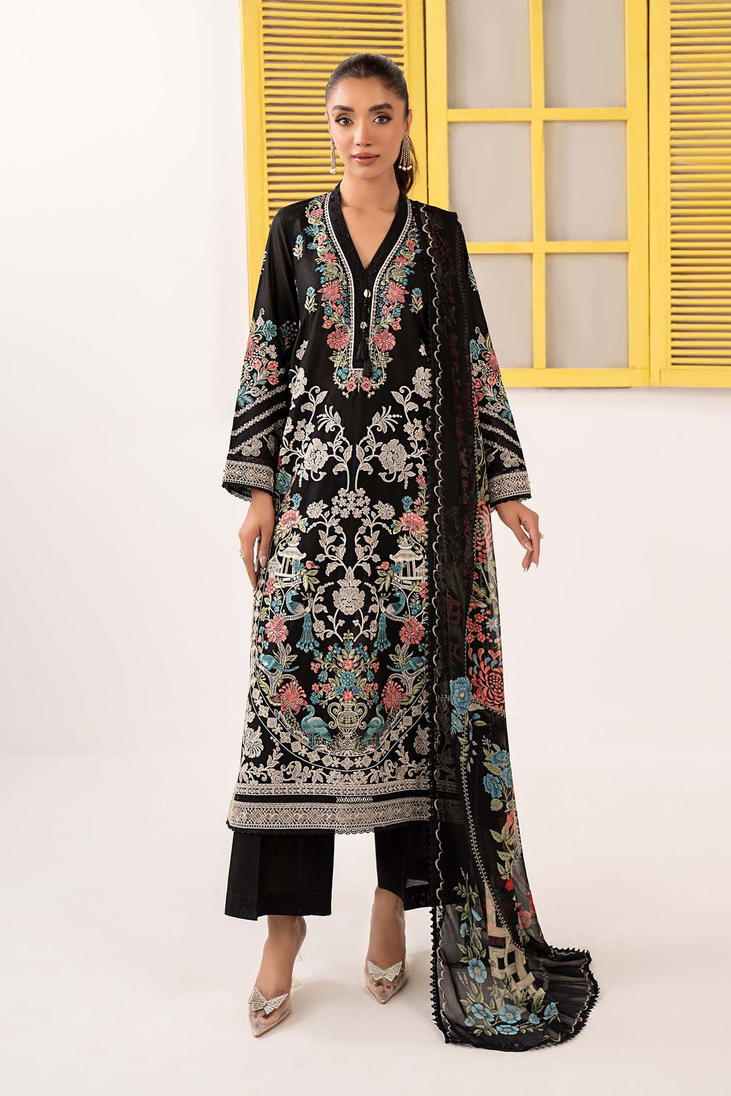 Maria B | Eid Collection 26 | 3 Piece Embroidered Lawn Suit