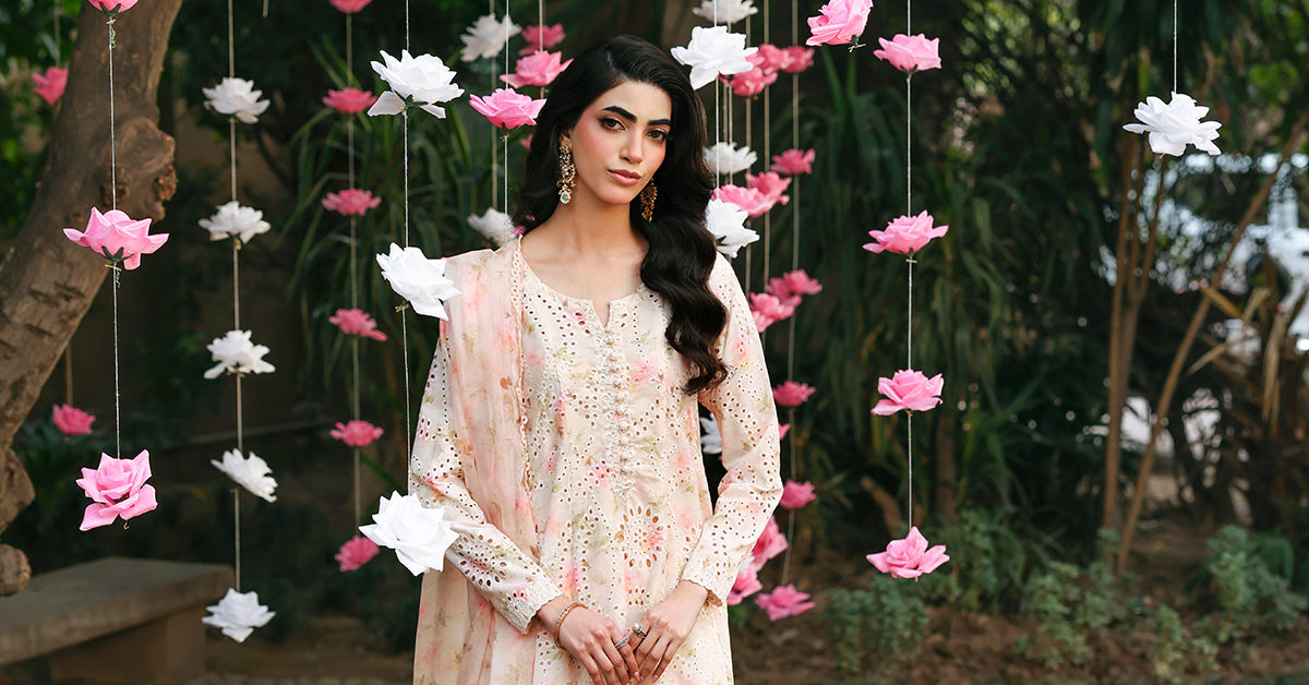 Maria B | Eid Collection 26 | 3 Piece Embroidered Lawn Suit