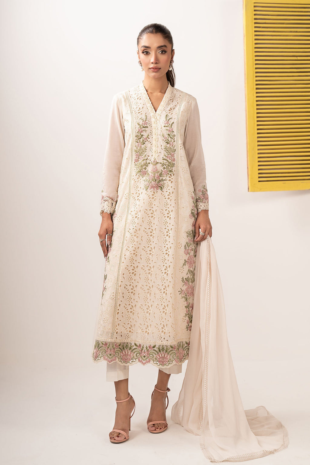 Maria B | Eid Collection 26 | 3 Piece Embroidered Lawn Suit