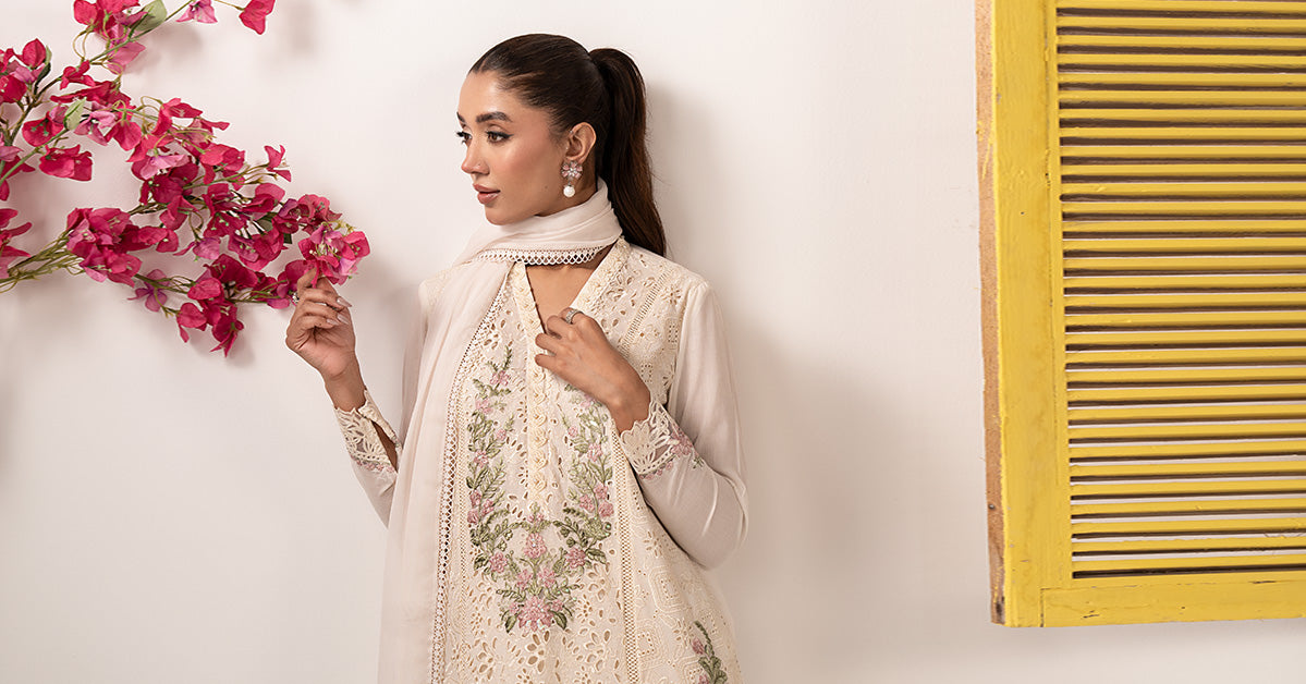 Maria B | Eid Collection 26 | 3 Piece Embroidered Lawn Suit