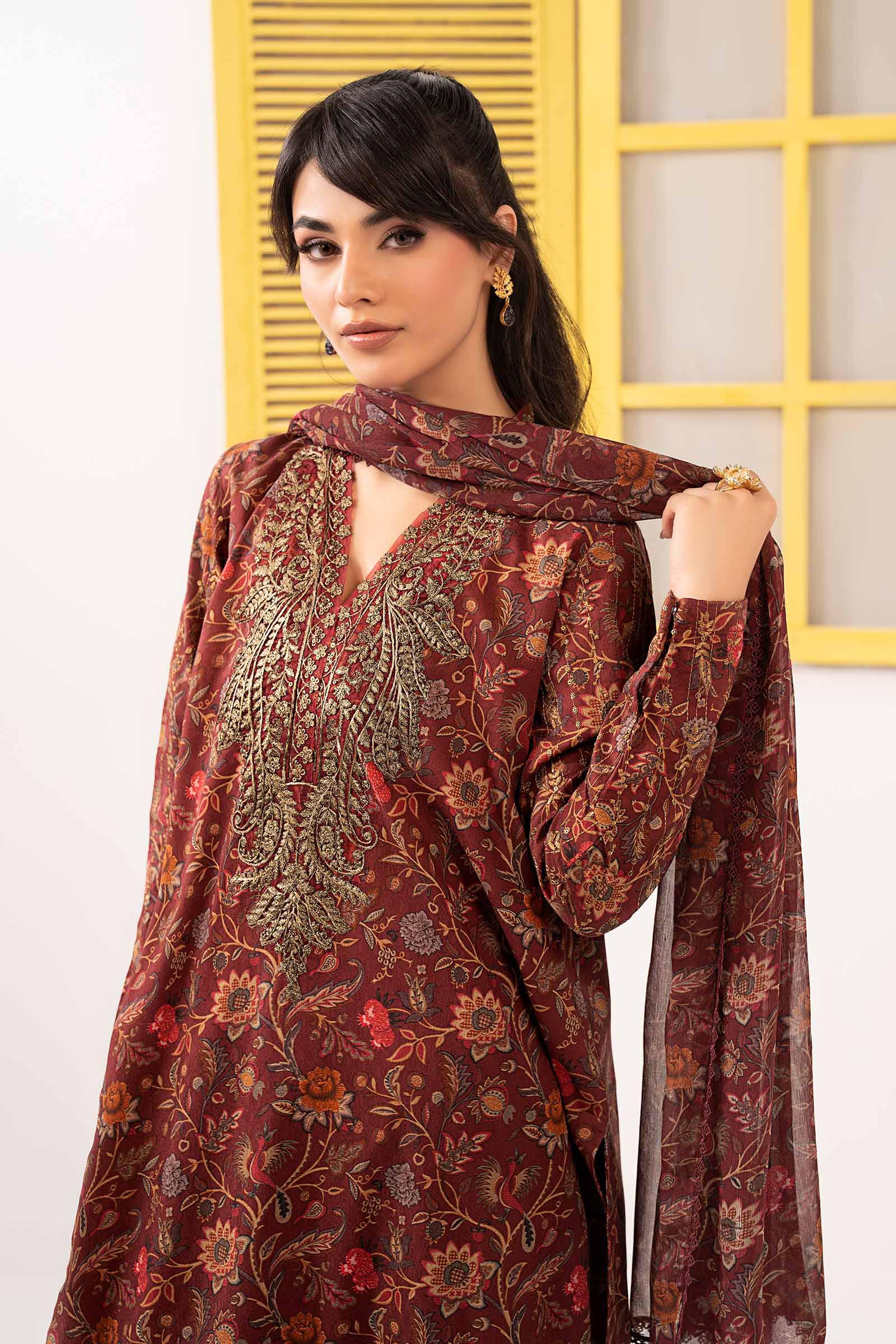 Maria B | Eid Collection 26 | 3 Piece Embroidered Dobby Lawn Suit