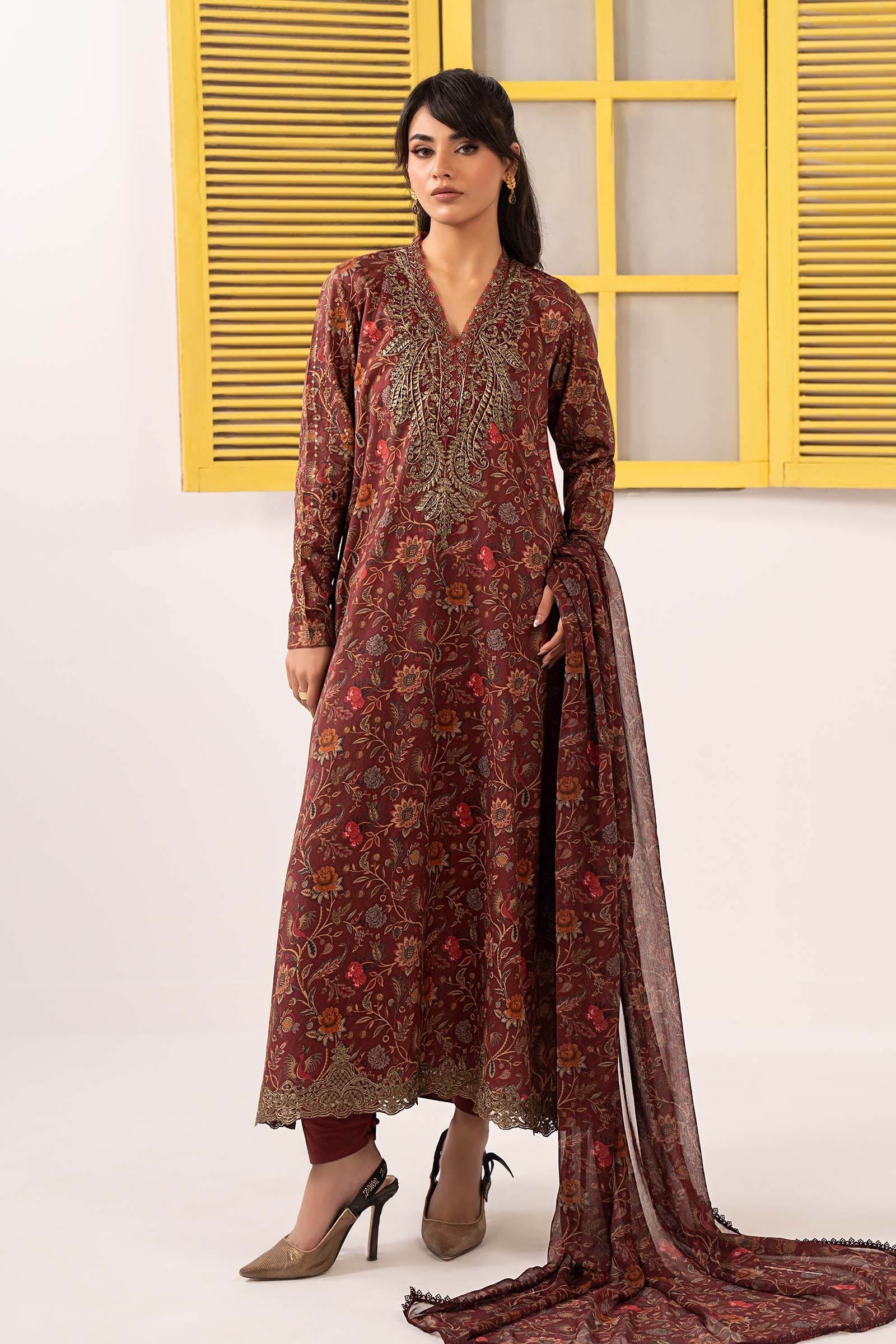 Maria B | Eid Collection 26 | 3 Piece Embroidered Dobby Lawn Suit