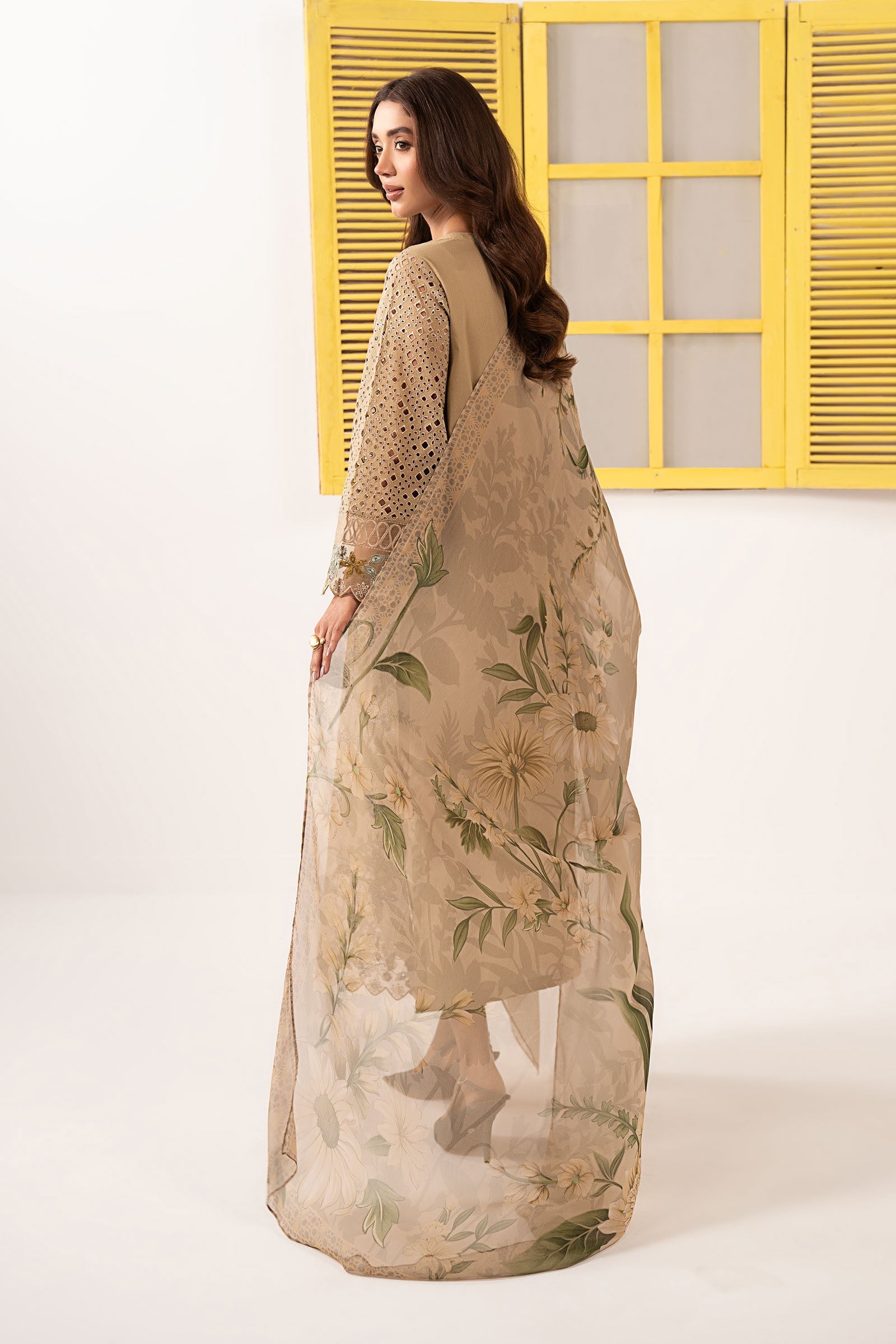 Maria B | Eid Collection 26 | 3 Piece Embroidered Dobby Lawn Suit