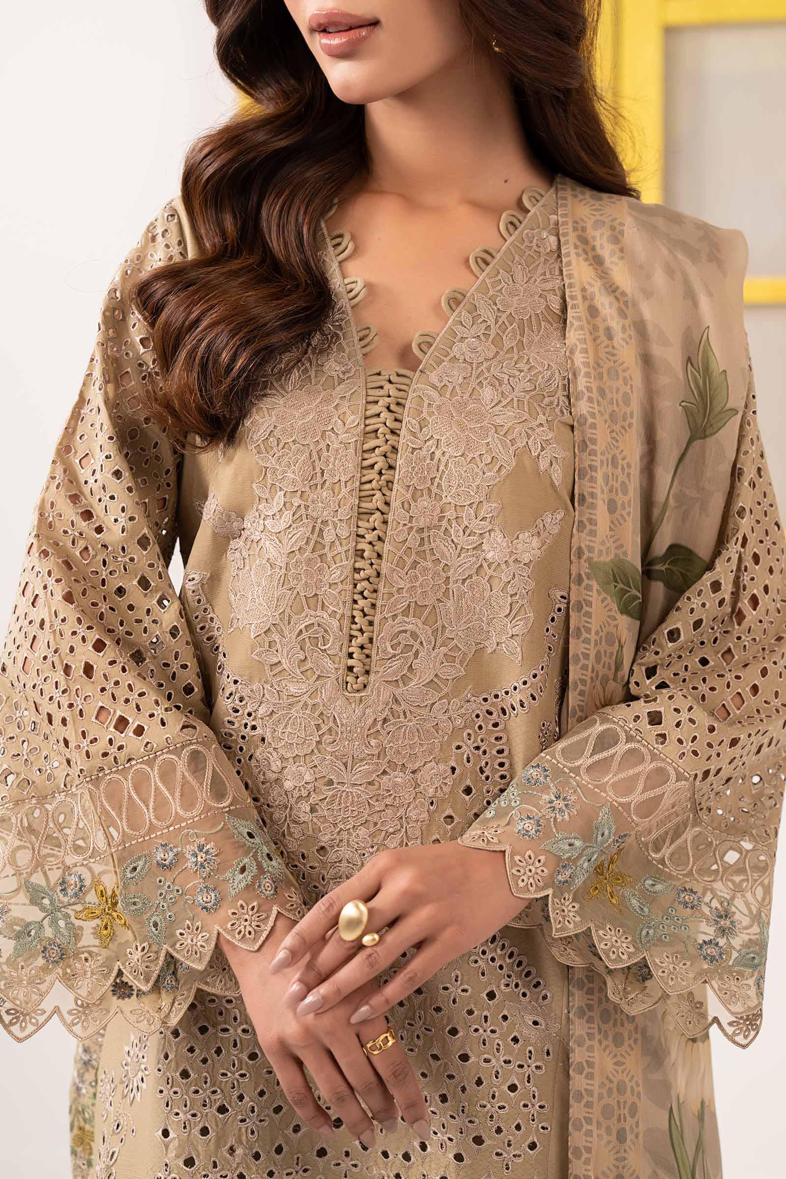 Maria B | Eid Collection 26 | 3 Piece Embroidered Dobby Lawn Suit