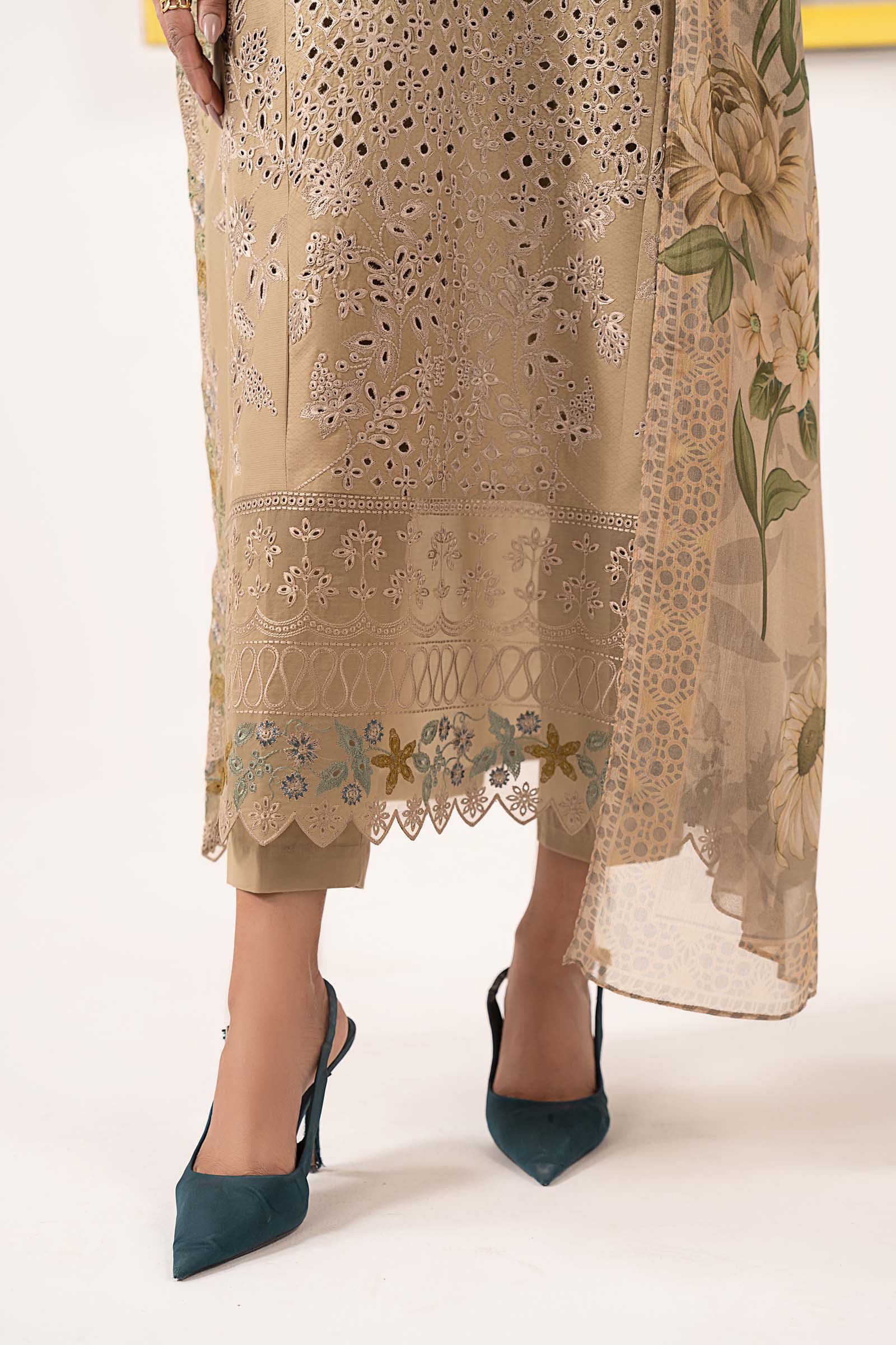 Maria B | Eid Collection 26 | 3 Piece Embroidered Dobby Lawn Suit