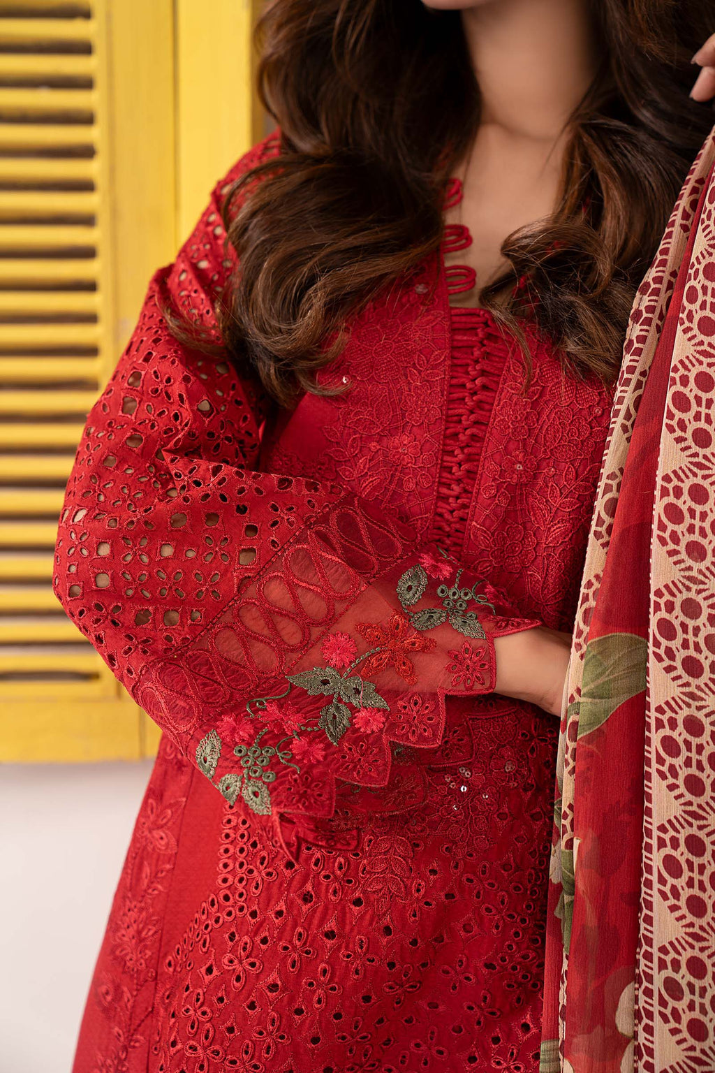 Maria B | Eid Collection 26 | 3 Piece Embroidered Dobby Lawn Suit