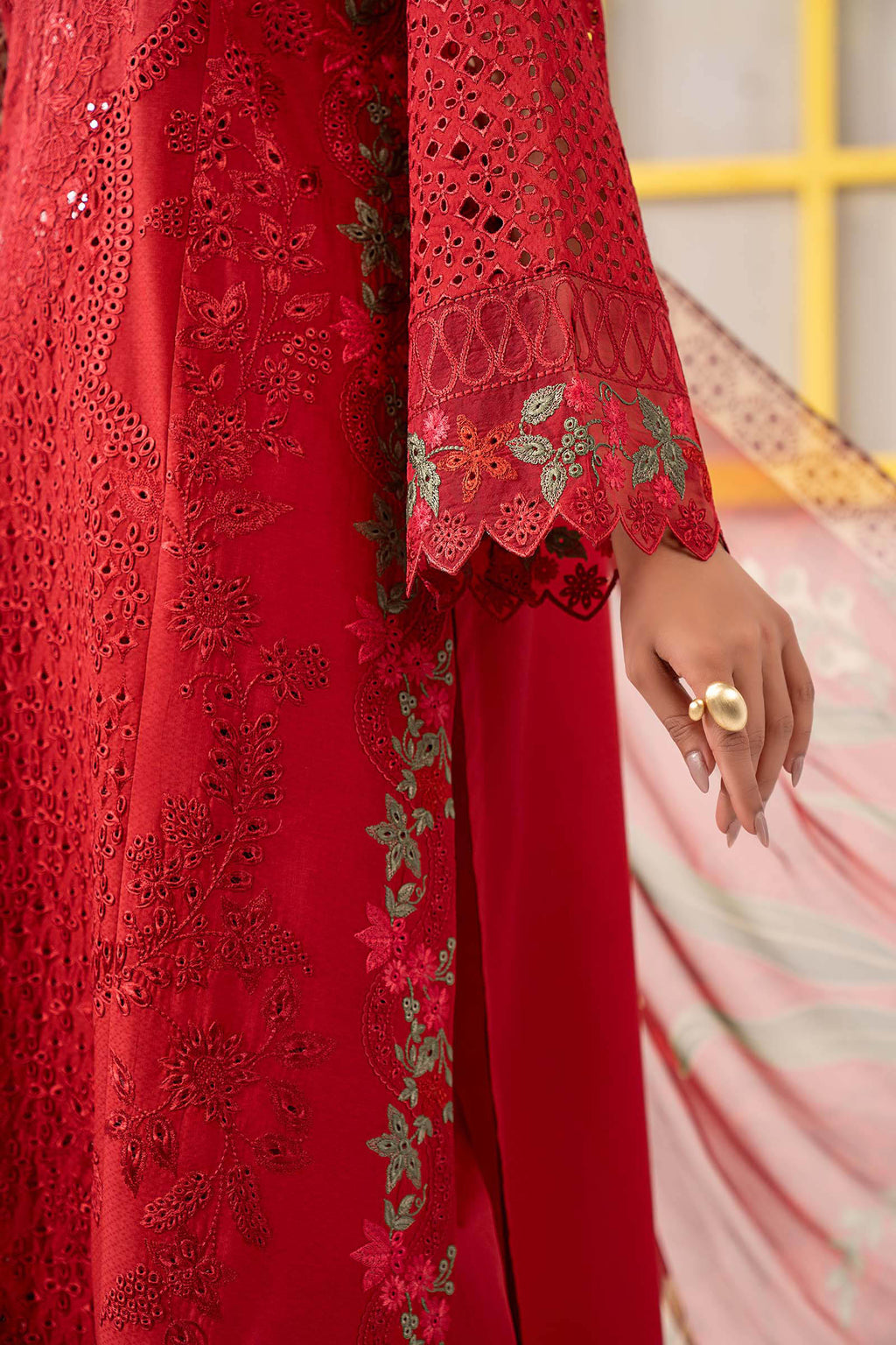 Maria B | Eid Collection 26 | 3 Piece Embroidered Dobby Lawn Suit