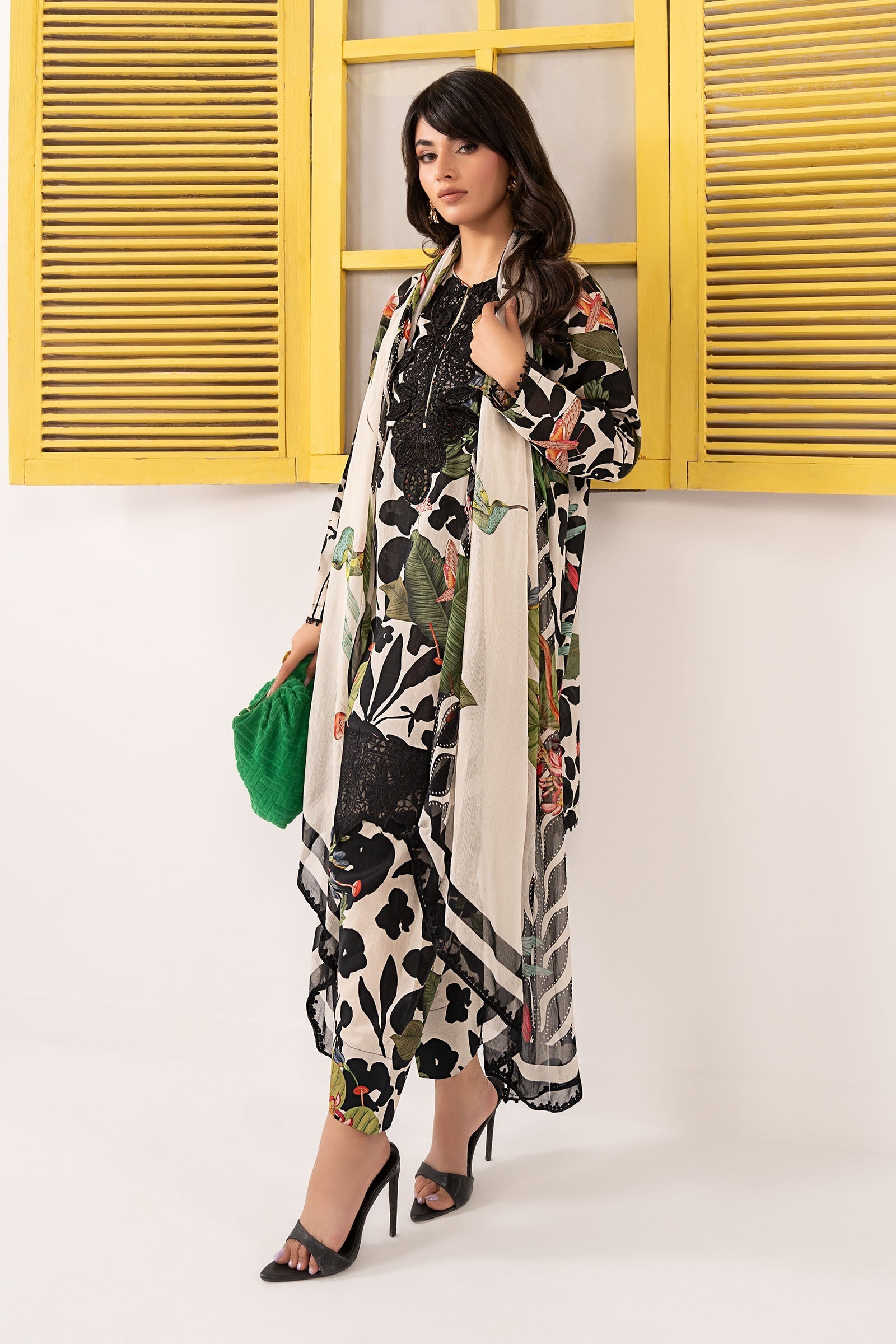 Maria B | Eid Collection 26 | 3 Piece Embroidered Lawn Suit