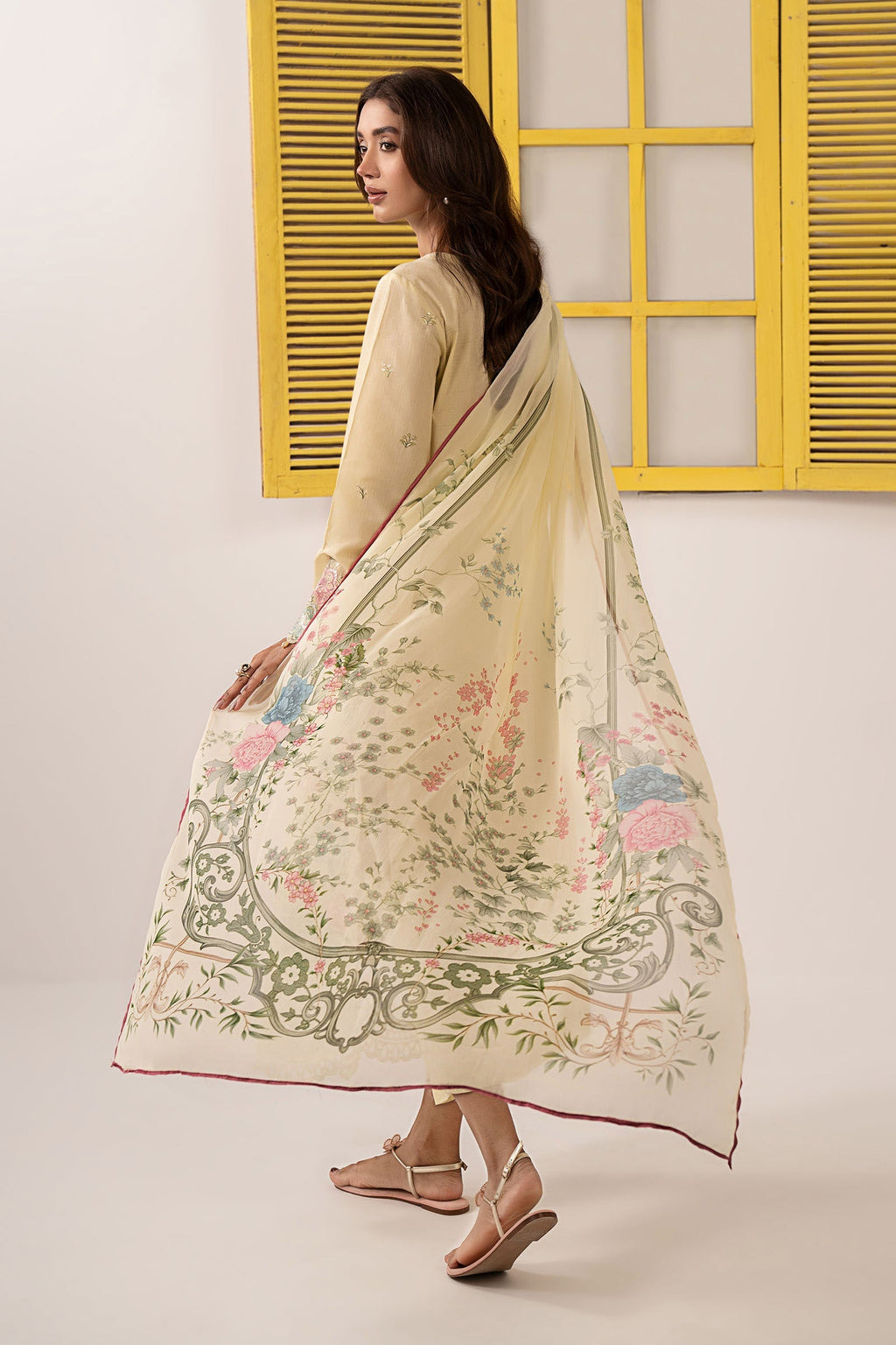 Maria B | Eid Collection 26 | 3 Piece Embroidered Dobby Lawn Suit