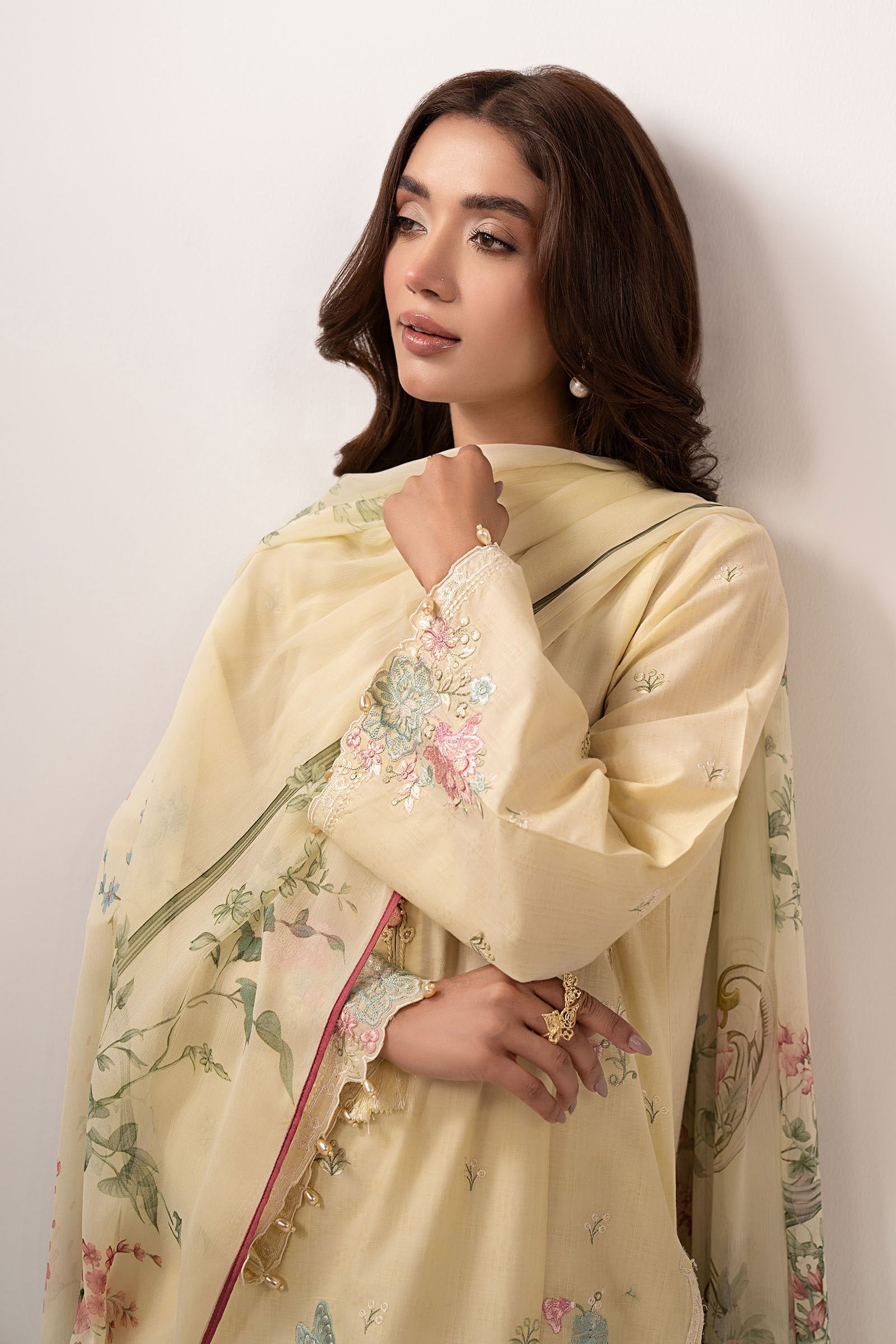 Maria B | Eid Collection 26 | 3 Piece Embroidered Dobby Lawn Suit