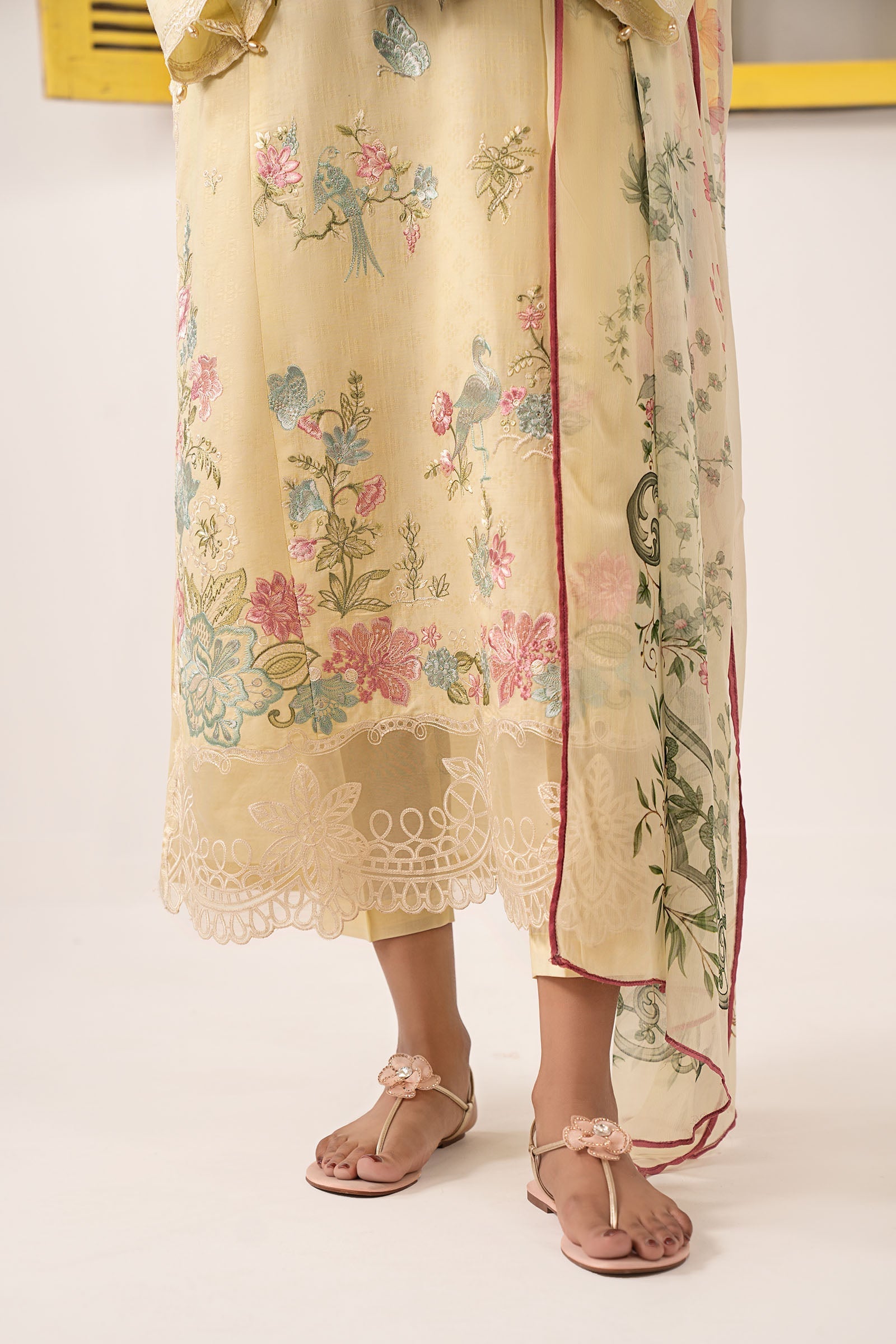 Maria B | Eid Collection 26 | 3 Piece Embroidered Dobby Lawn Suit