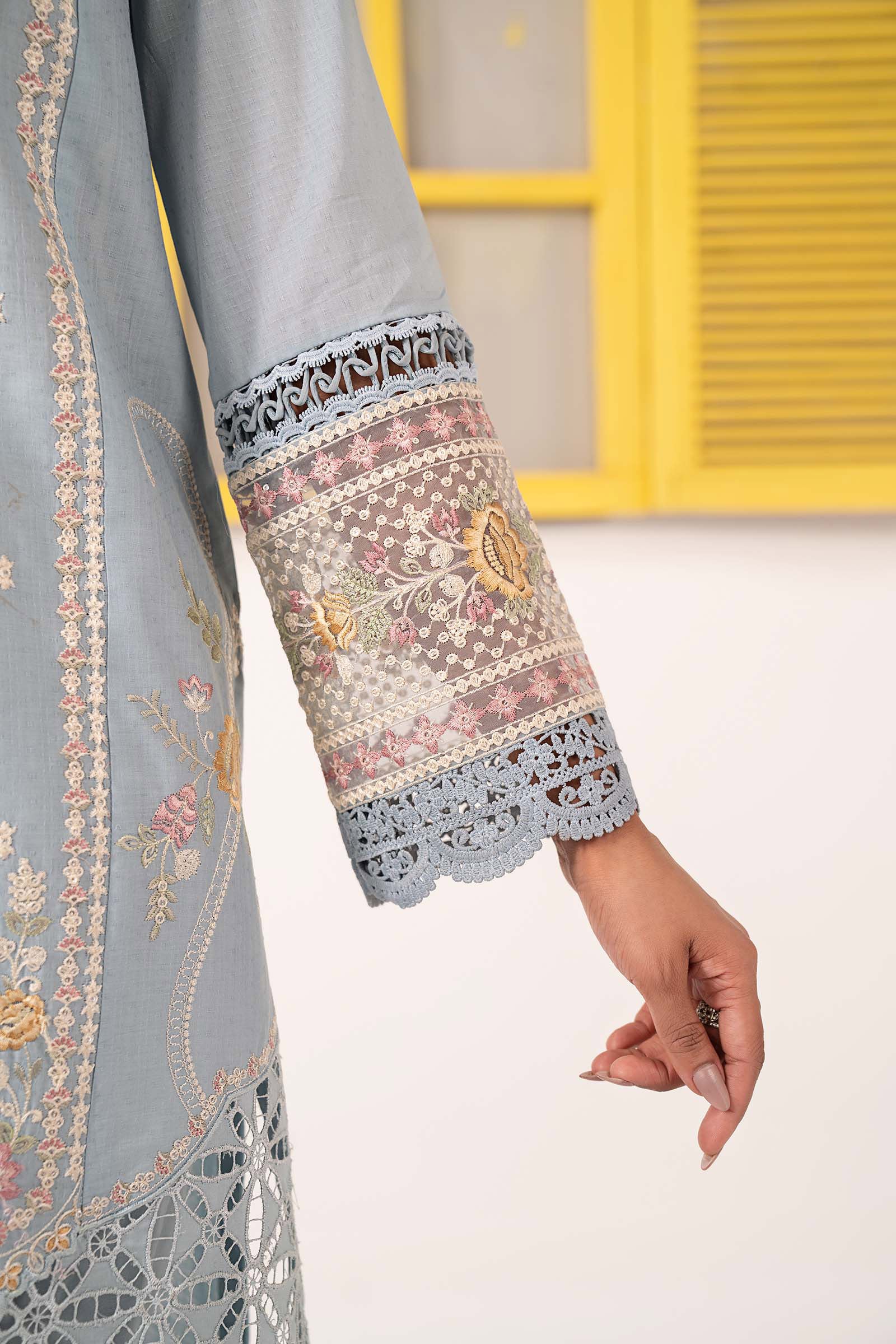 Maria B | Eid Collection 26 | 3 Piece Embroidered Dobby Lawn Suit