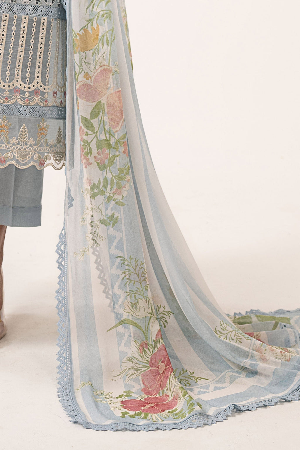 Maria B | Eid Collection 26 | 3 Piece Embroidered Dobby Lawn Suit