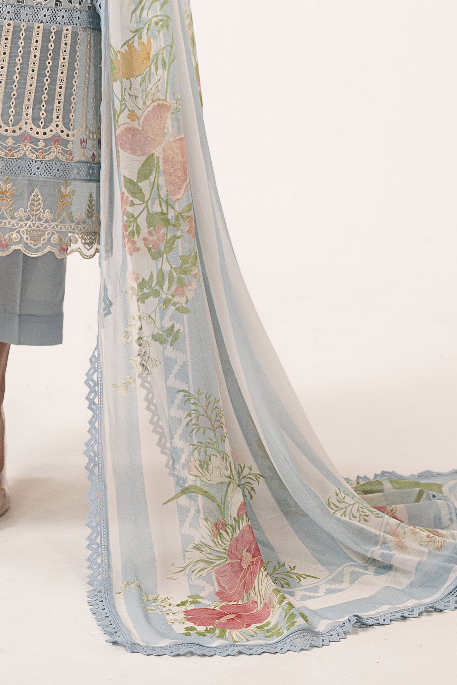 Maria B | Eid Collection 26 | 3 Piece Embroidered Dobby Lawn Suit