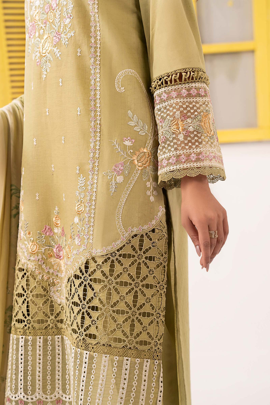 Maria B | Eid Collection 26 | 3 Piece Embroidered Dobby Lawn Suit