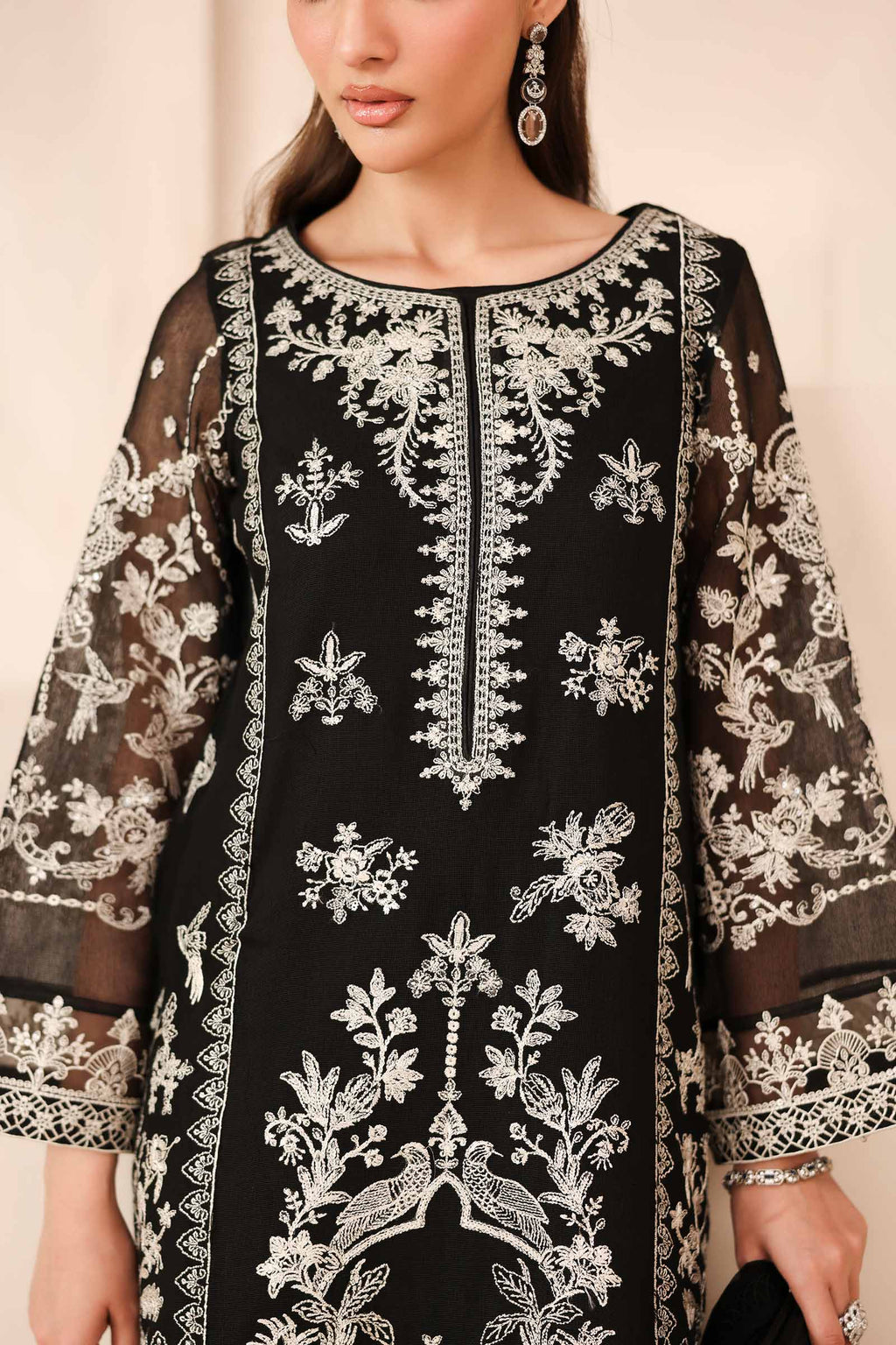 Maria B | Luxury Winter Pret 25 | DW-MN25-03-Black
