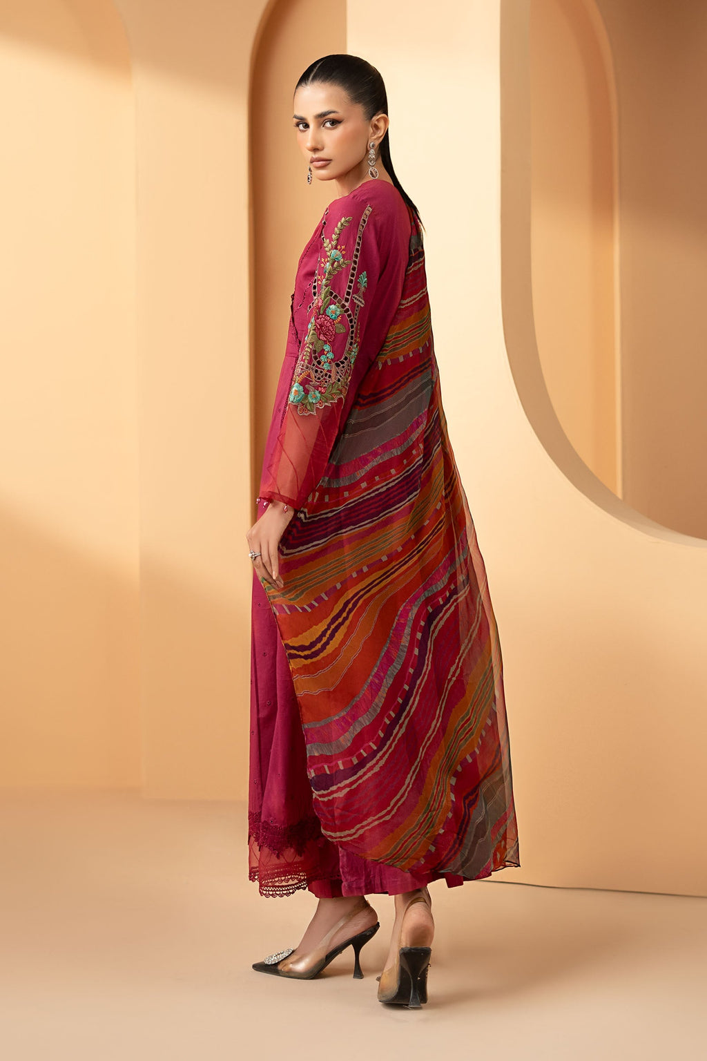 Maria B | Eid Collection 26 | 3 Piece Embroidered Dobby Lawn Suit