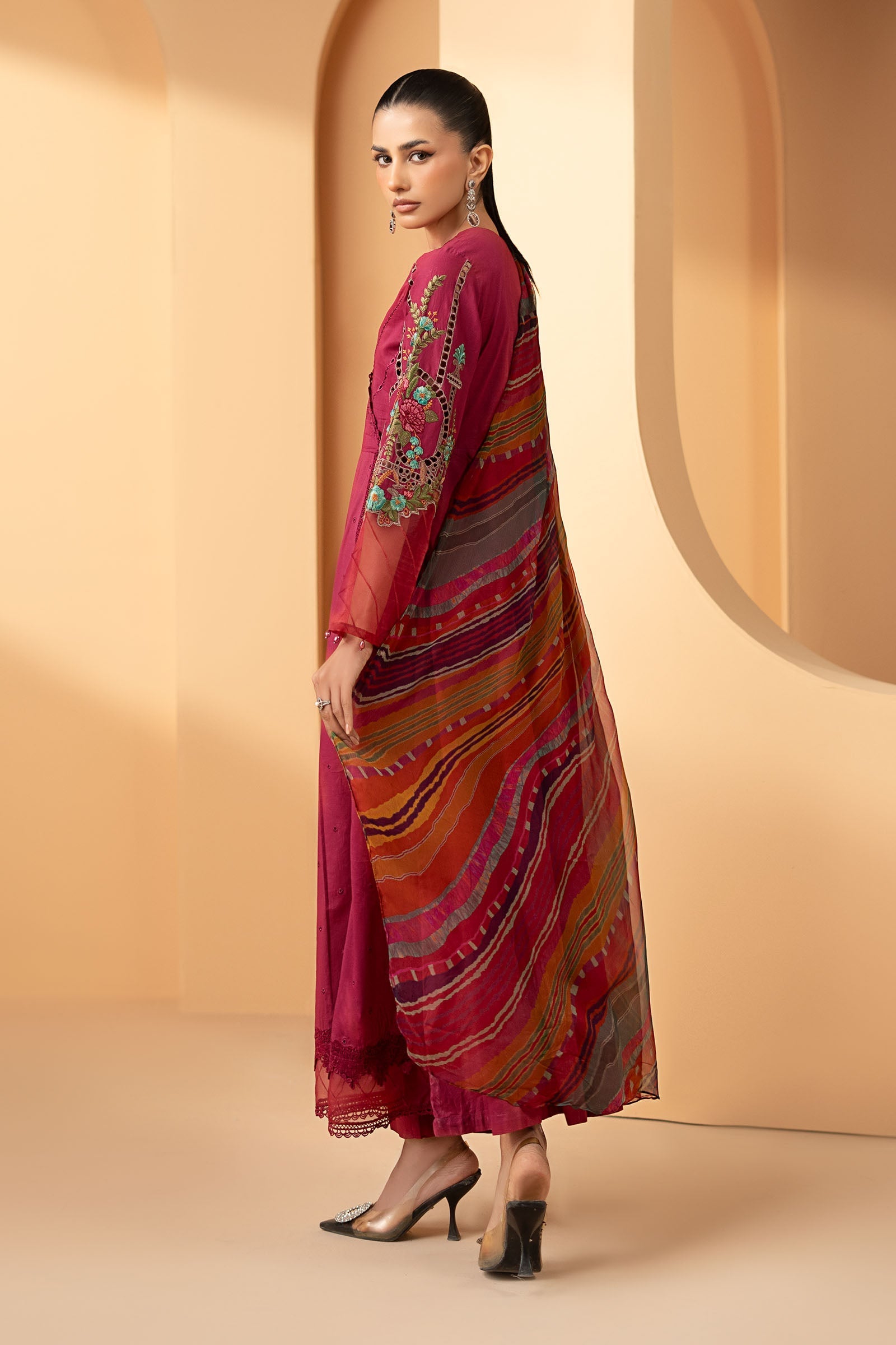 Maria B | Eid Collection 26 | 3 Piece Embroidered Dobby Lawn Suit