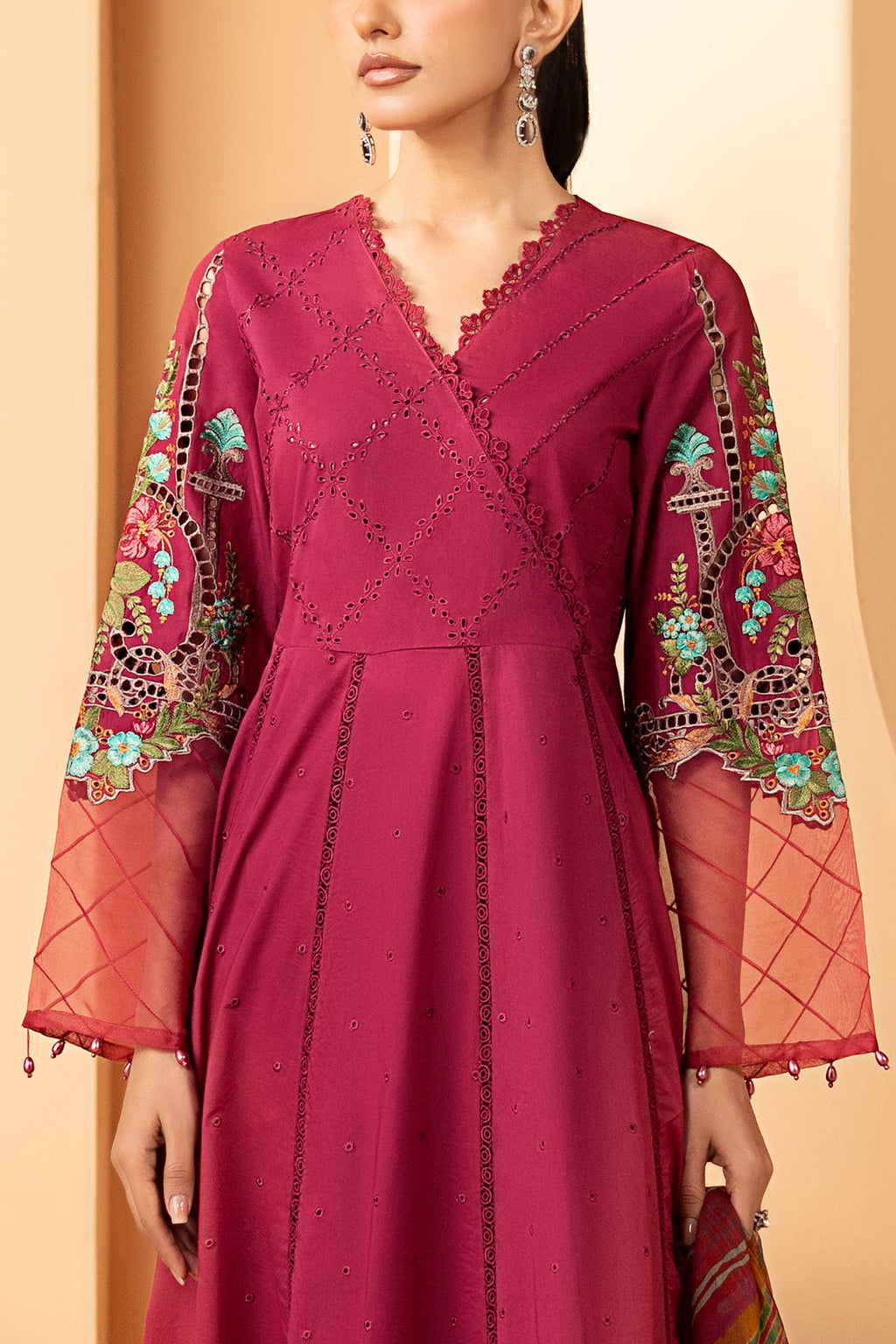 Maria B | Eid Collection 26 | 3 Piece Embroidered Dobby Lawn Suit