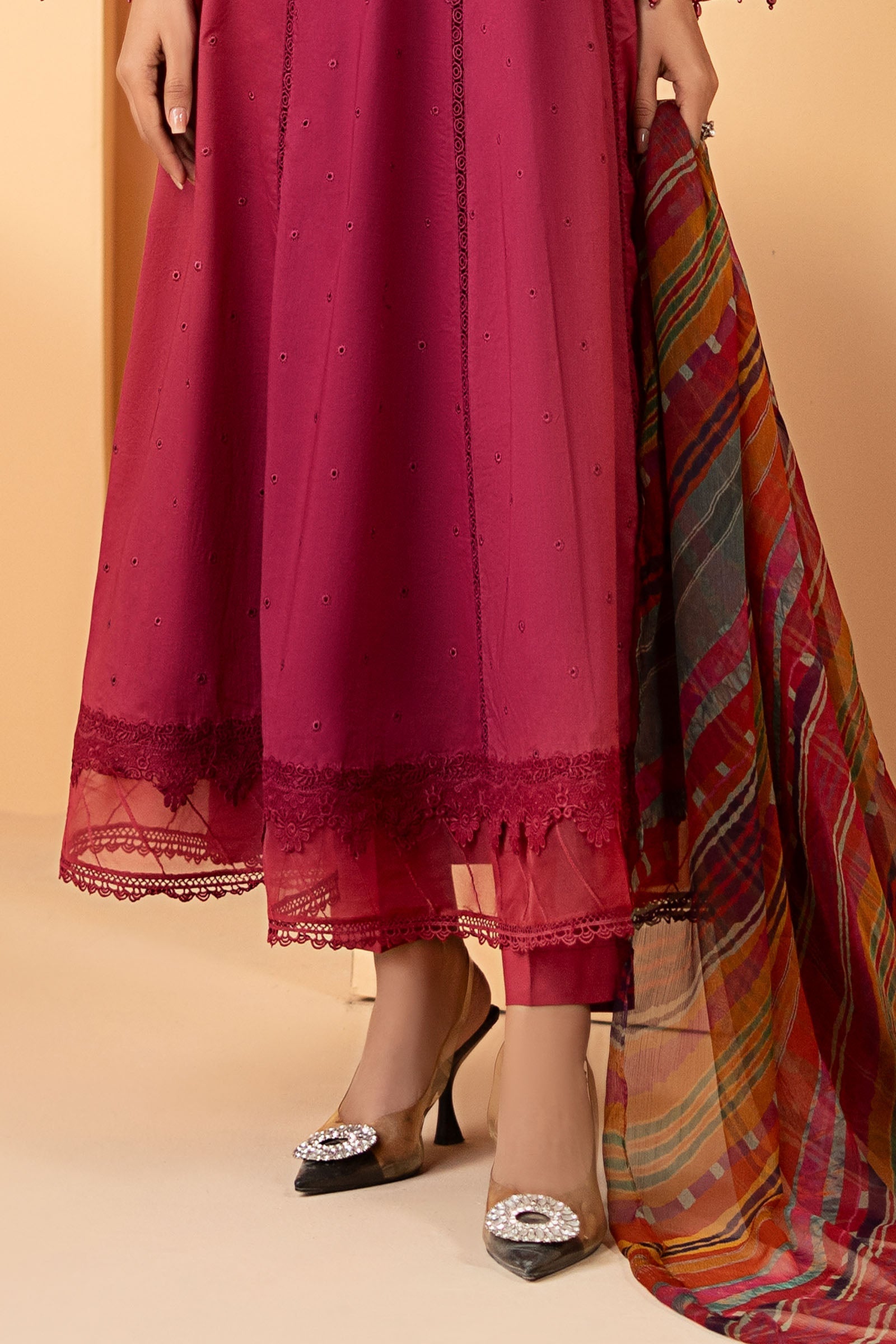 Maria B | Eid Collection 26 | 3 Piece Embroidered Dobby Lawn Suit