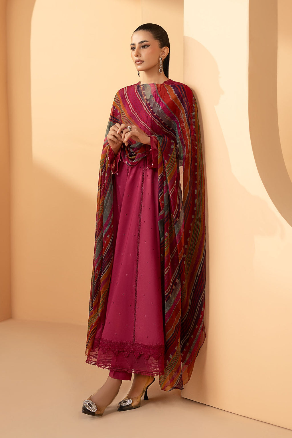 Maria B | Eid Collection 26 | 3 Piece Embroidered Dobby Lawn Suit
