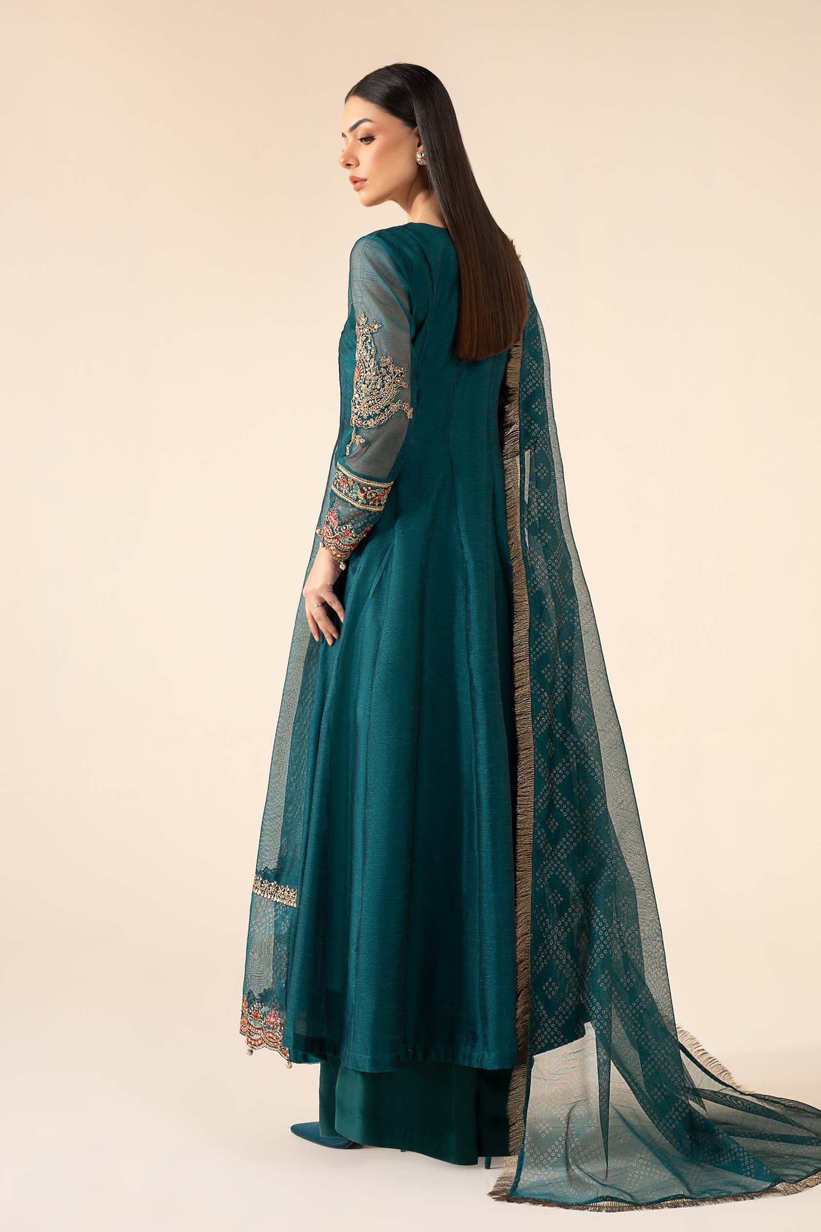 Maria B | Eid Collection 26 | 3 Piece Embroidered Cotton Net Suit