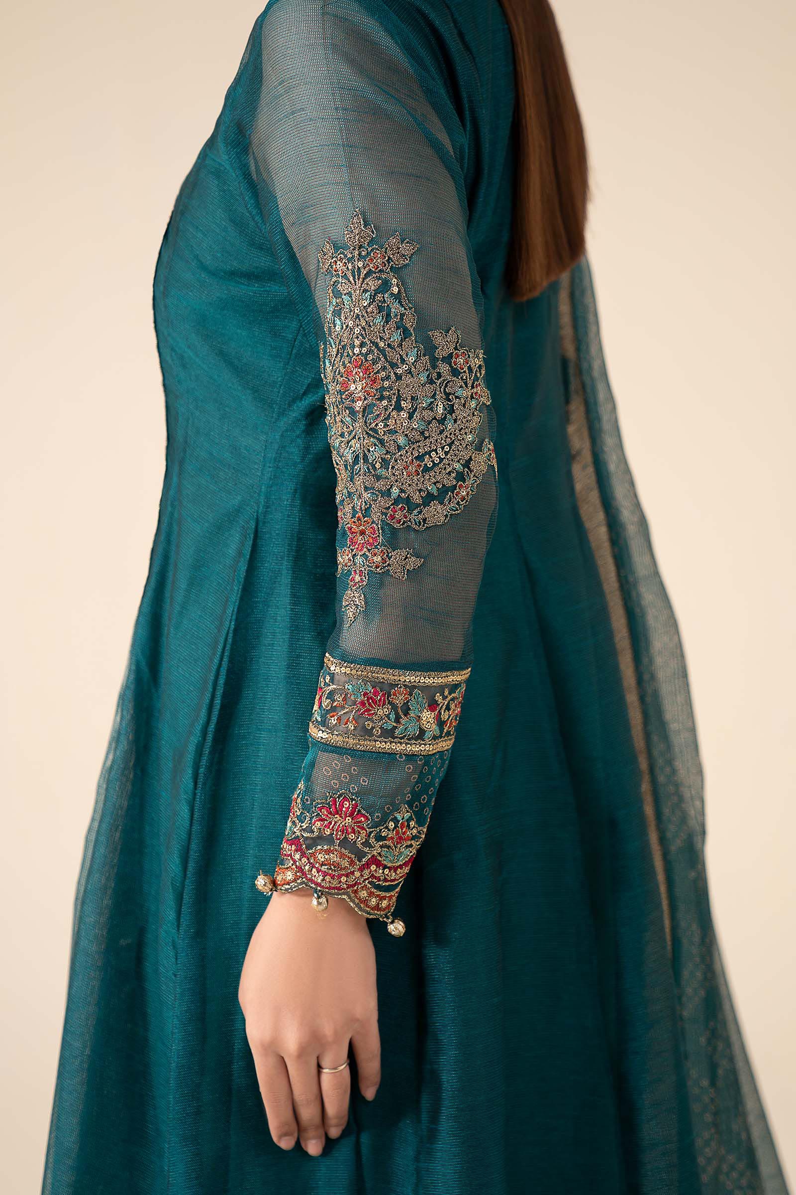 Maria B | Eid Collection 26 | 3 Piece Embroidered Cotton Net Suit