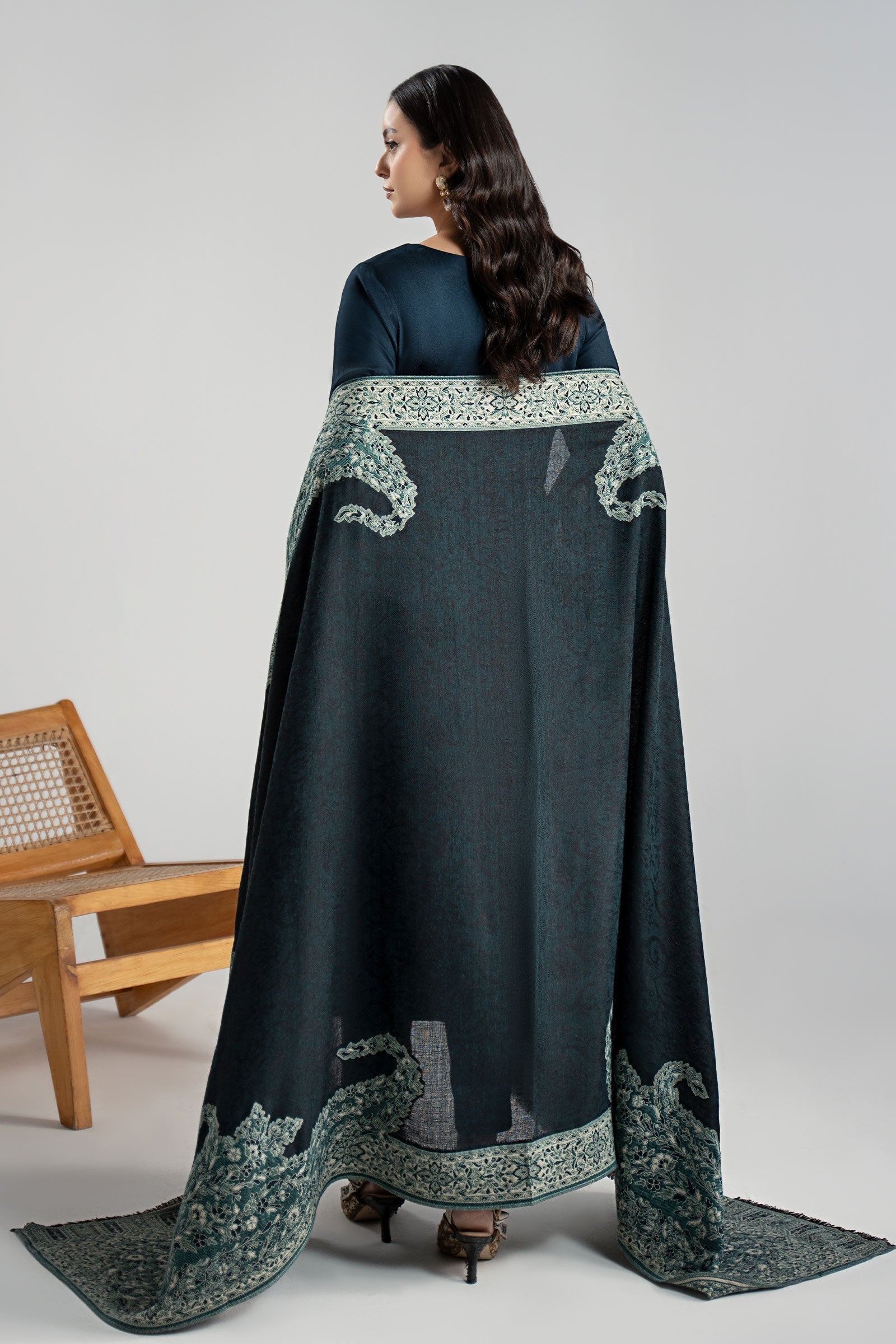 Maria B | Eid Collection 26 | 3 Piece Embroidered Marina Twill  Suit
