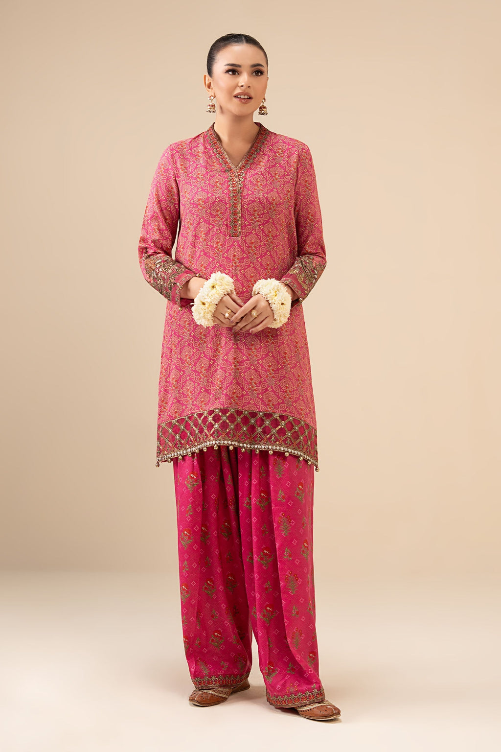 Maria B | Eid Collection 26 | 2 Piece Embroidered Raw Silk Suit