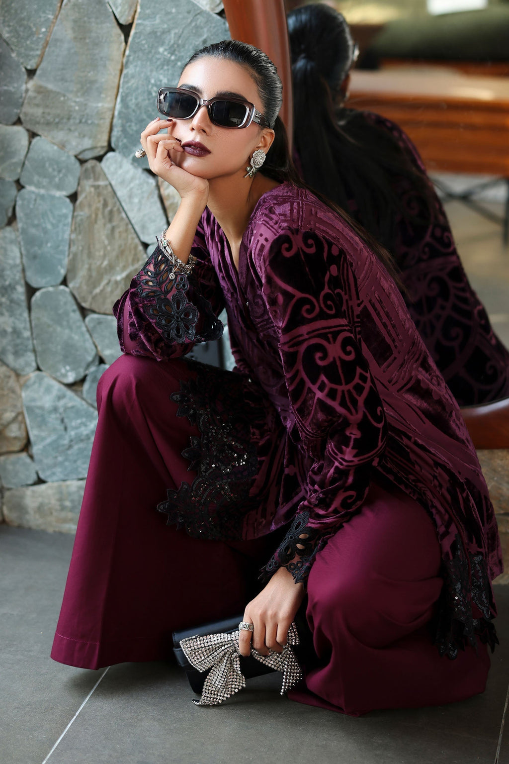 Maria B | Pre Fall 25 | DW-W25-12-Purple