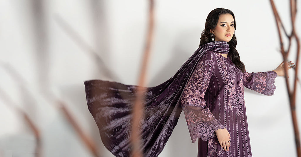 Maria B | Luxury Winter Pret 25 | DW-W25-24-Purple