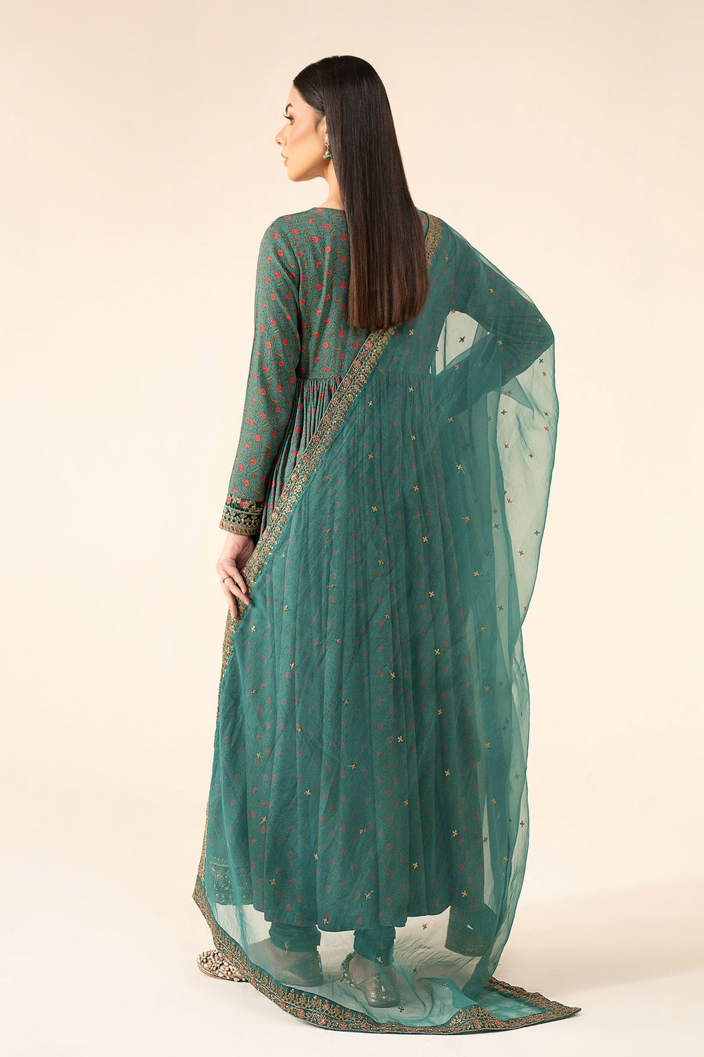 Maria B | Eid Collection 26 | 3 Piece Embroidered Linen Suit