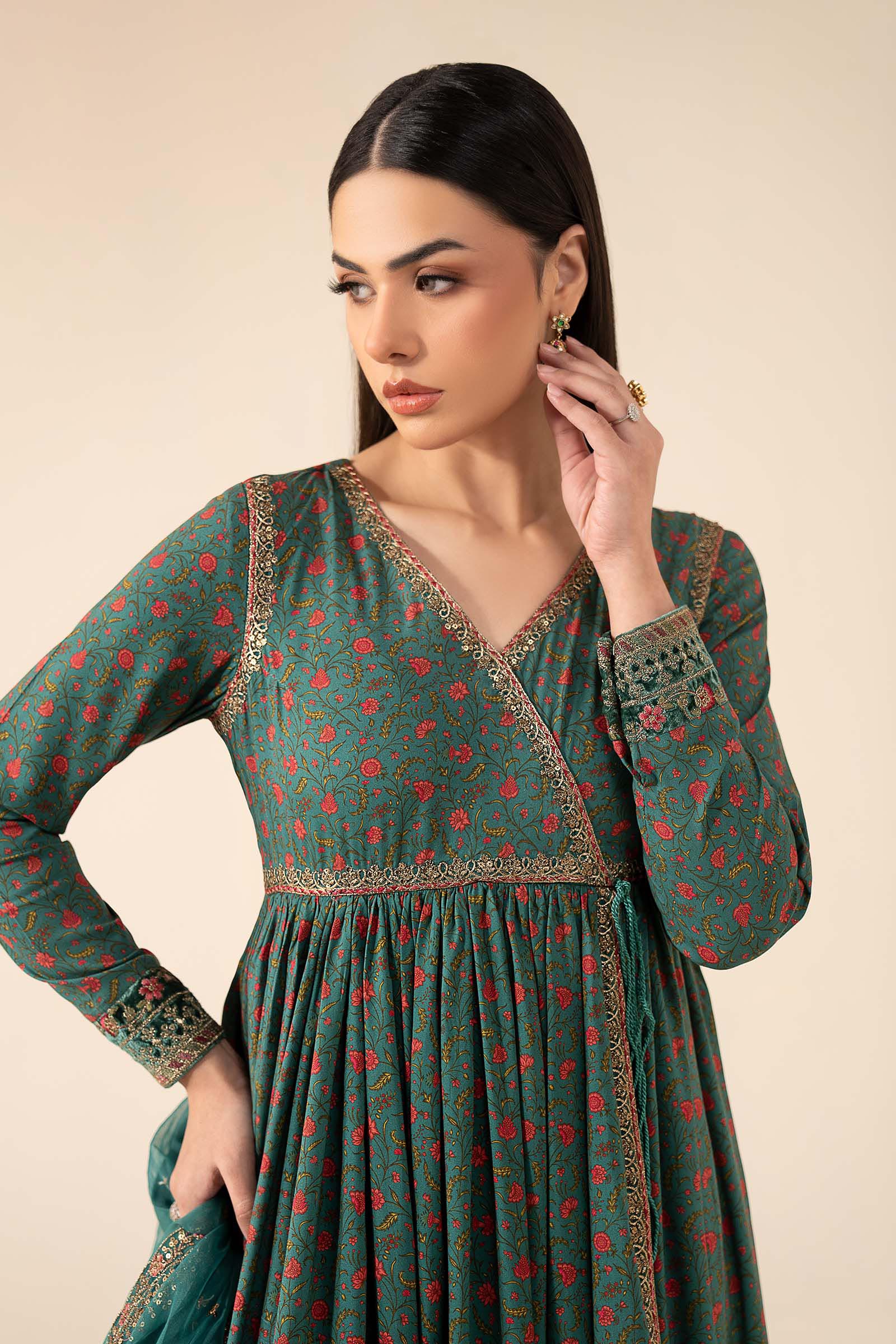Maria B | Eid Collection 26 | 3 Piece Embroidered Linen Suit