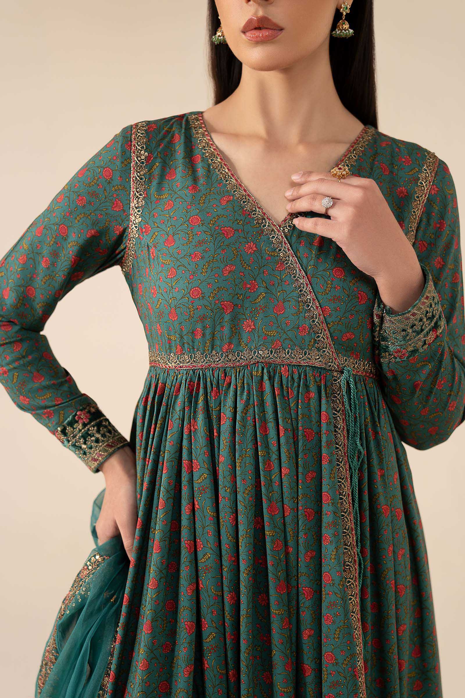 Maria B | Eid Collection 26 | 3 Piece Embroidered Linen Suit