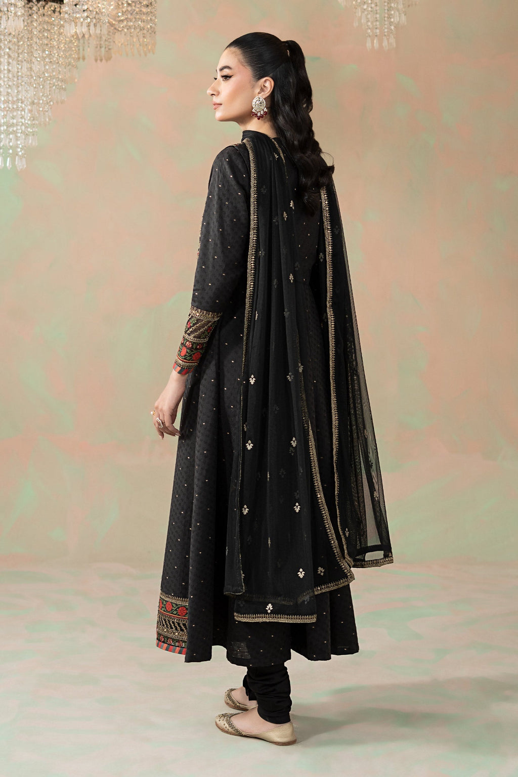 Maria B | Eid Collection 26 | 3 Piece Embroidered Filament Viscose Suit