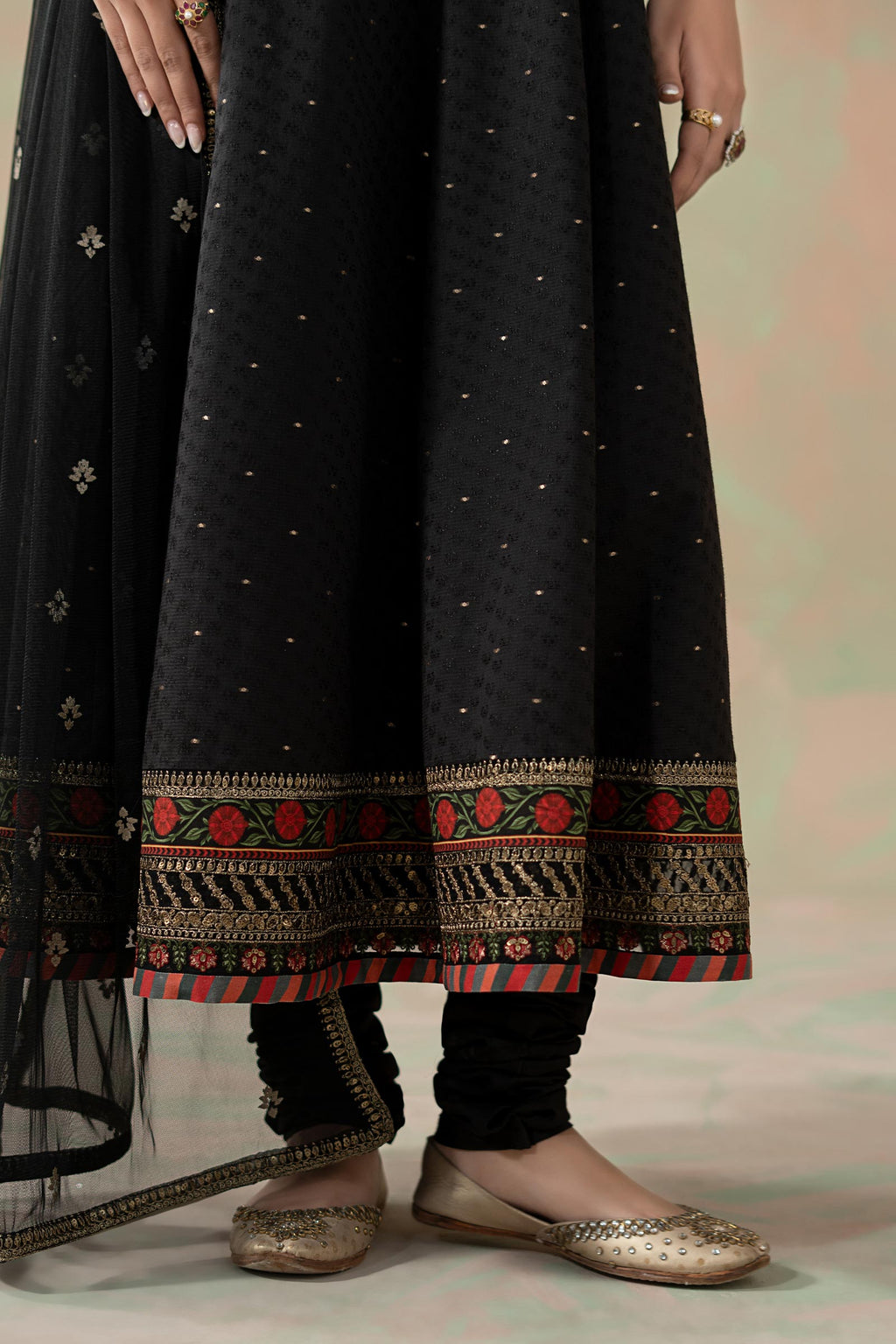 Maria B | Eid Collection 26 | 3 Piece Embroidered Filament Viscose Suit