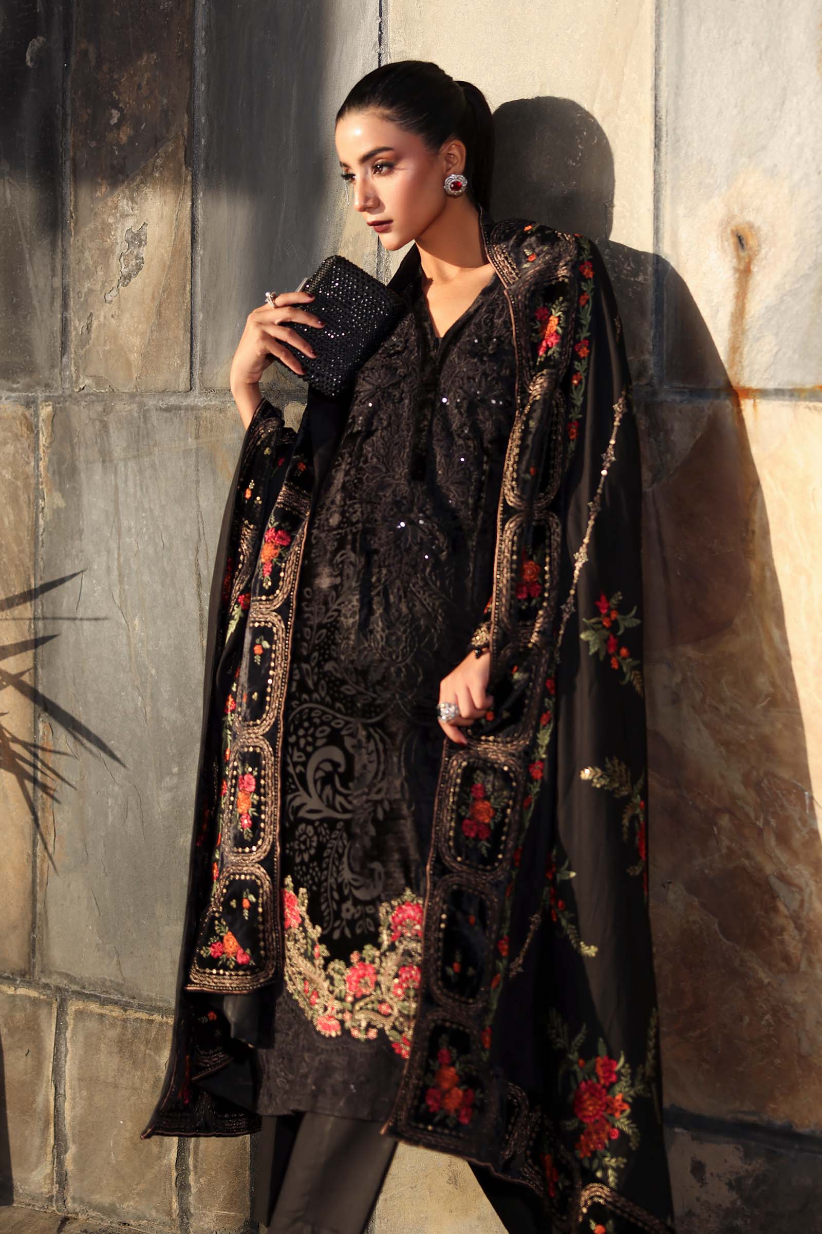 Maria B | Eid Collection 26 | 3 Piece Embroidered Palachi Suit