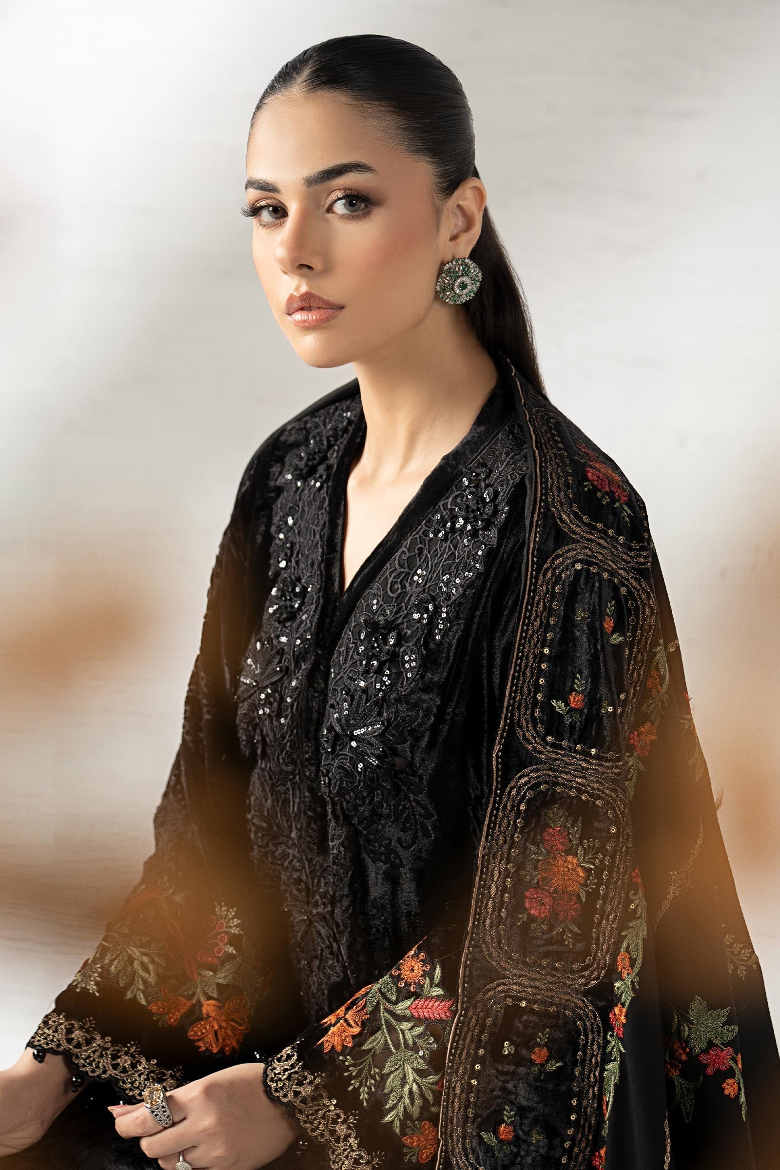 Maria B | Eid Collection 26 | 3 Piece Embroidered Palachi Suit