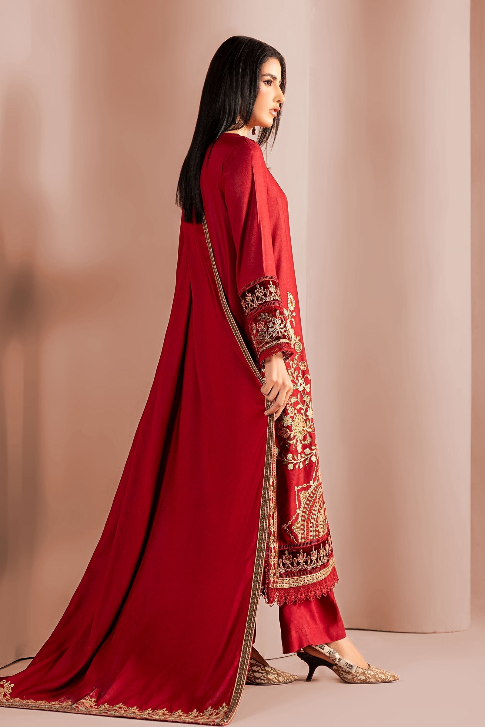 Maria B | Pre Fall 25 | DW-W25-36-Red