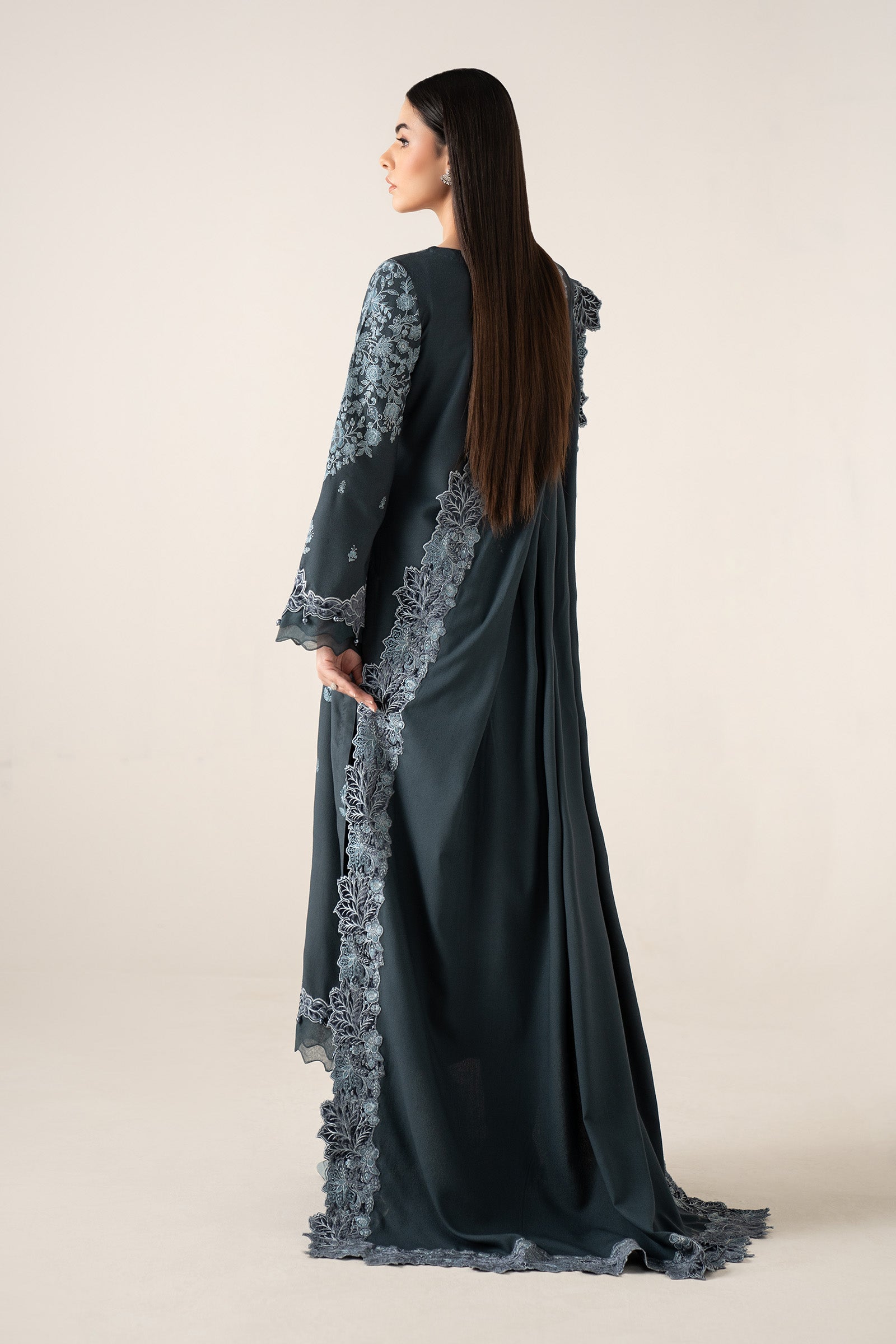 Maria B | Eid Collection 26 | 3 Piece Embroidered Karandi Suit