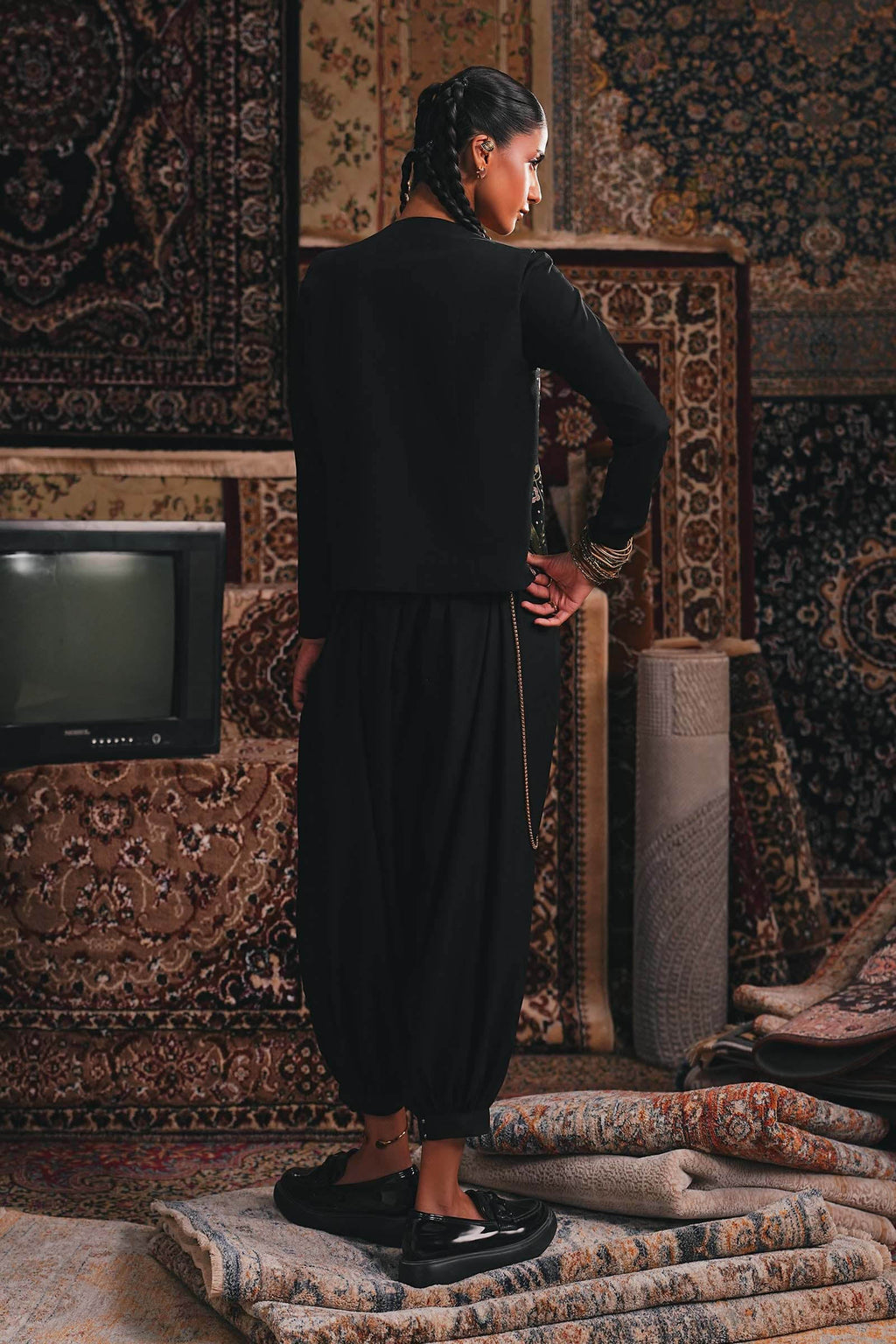 Maria B | Eid Collection 26 | 3 Piece Embroidered Khaddar Suit